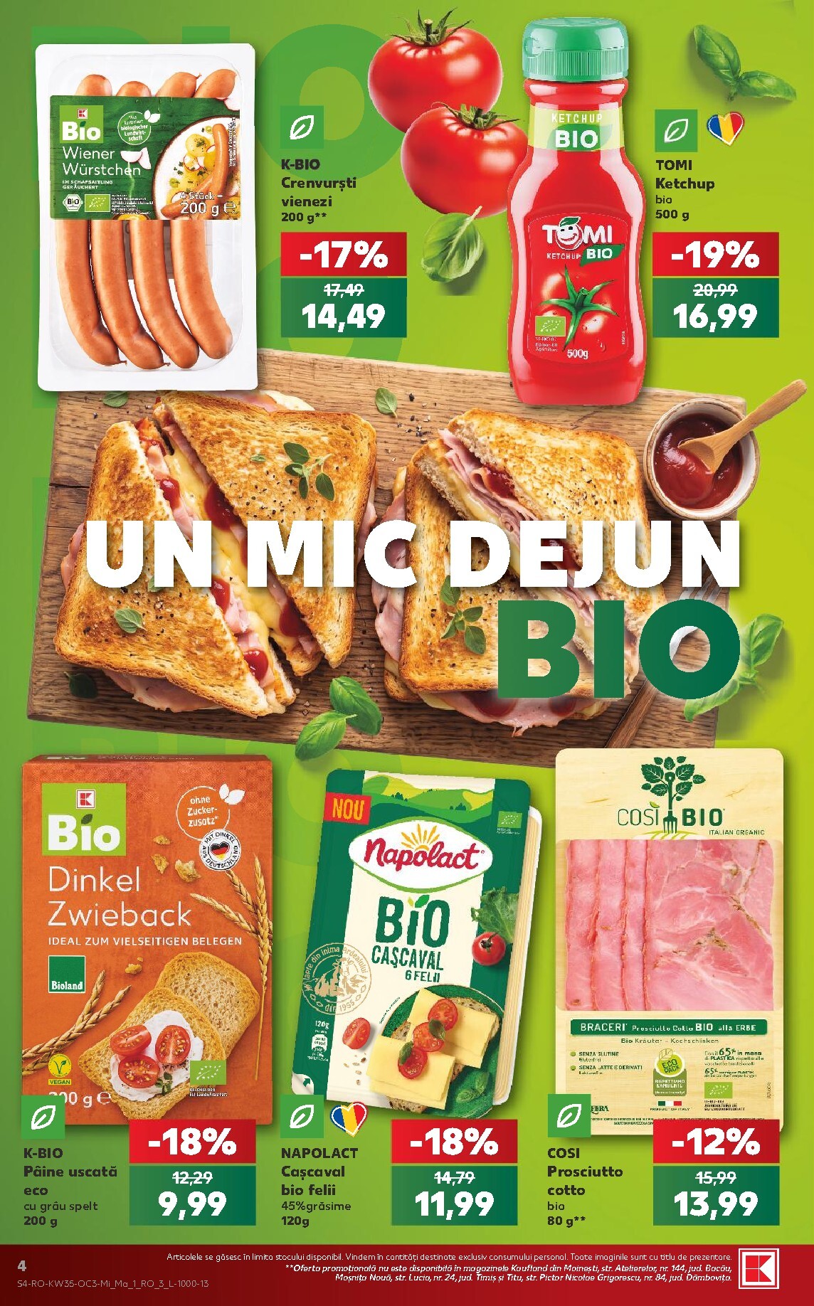 kaufland - Kaufland - Produse BIO pliante pentru săptămâna viitoare de la miercuri 26.08.2026 până la marți 01.09.2026 - page: 4