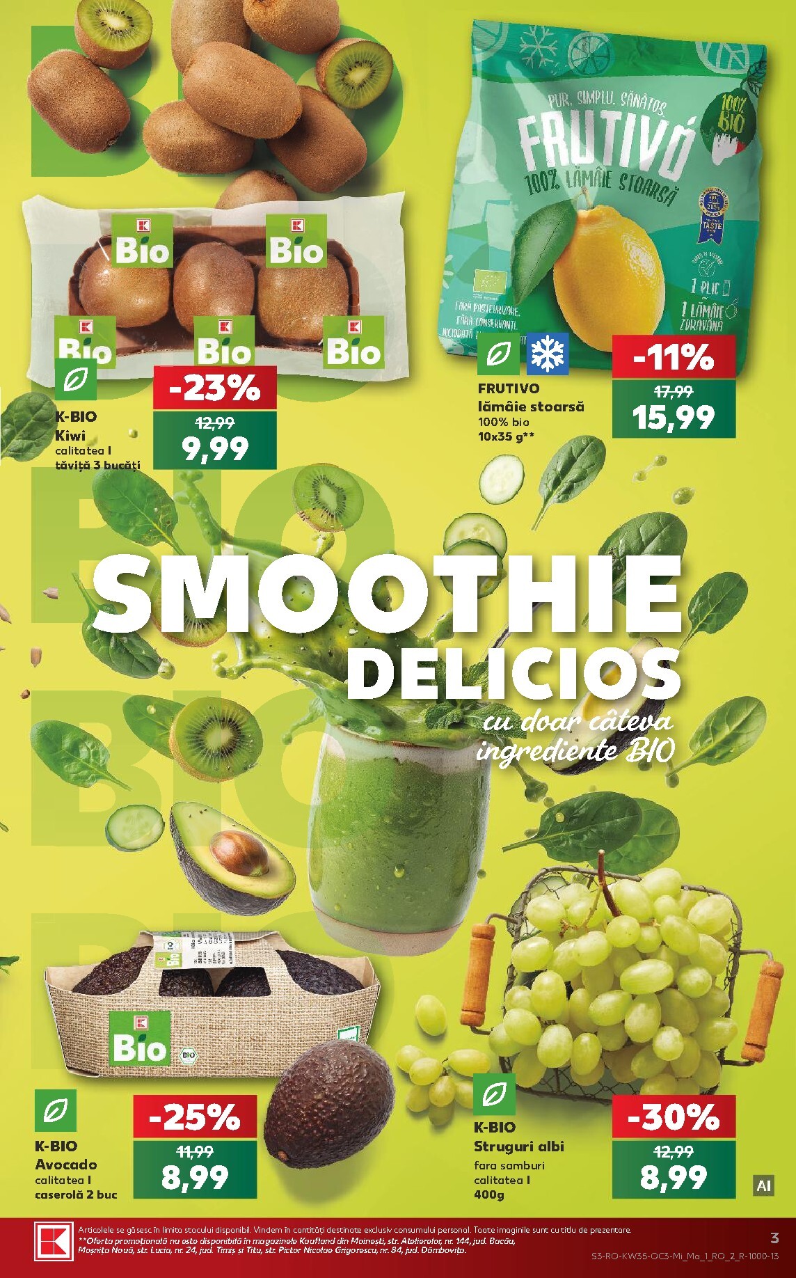 kaufland - Kaufland - Produse BIO pliante pentru săptămâna viitoare de la miercuri 26.08.2026 până la marți 01.09.2026 - page: 3