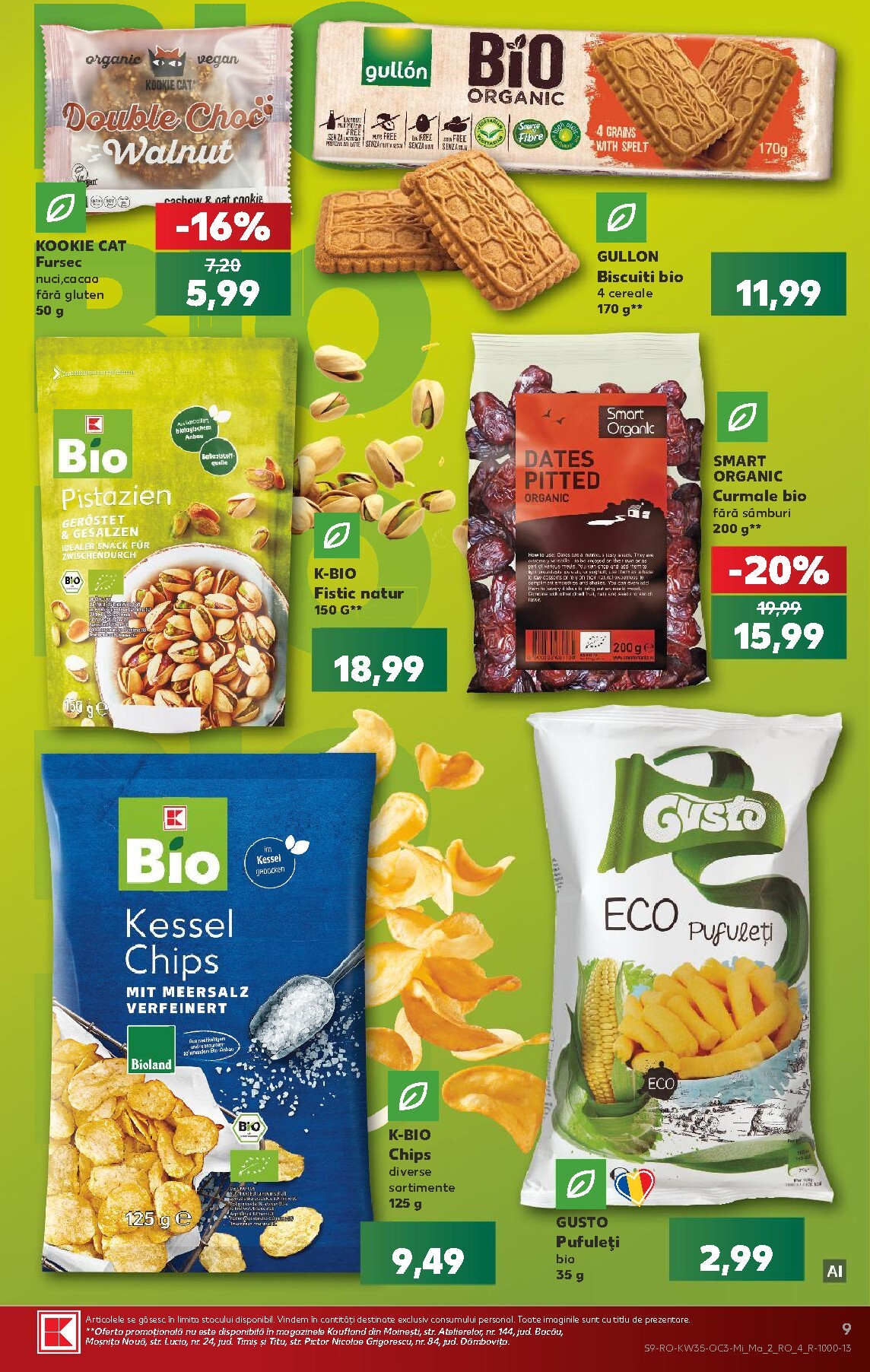 kaufland - Kaufland - Produse BIO pliante pentru săptămâna viitoare de la miercuri 26.08.2026 până la marți 01.09.2026 - page: 9