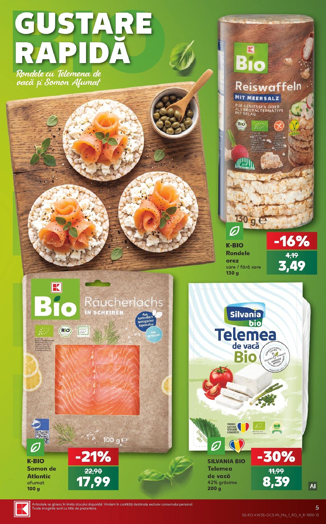 kaufland - Kaufland - Produse BIO pliante pentru săptămâna viitoare de la miercuri 26.08.2026 până la marți 01.09.2026 - page: 5