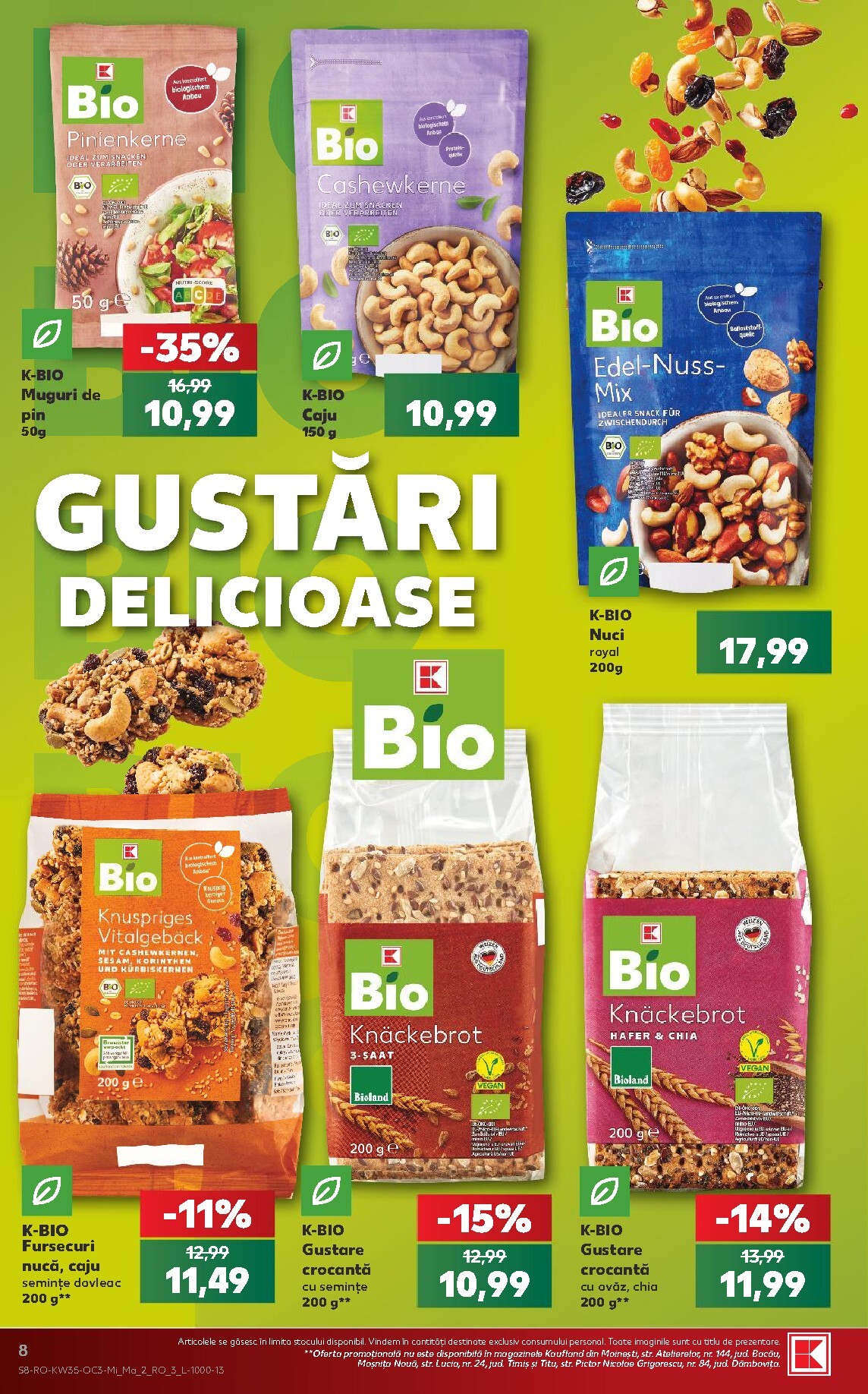 kaufland - Kaufland - Produse BIO pliante pentru săptămâna viitoare de la miercuri 26.08.2026 până la marți 01.09.2026 - page: 8