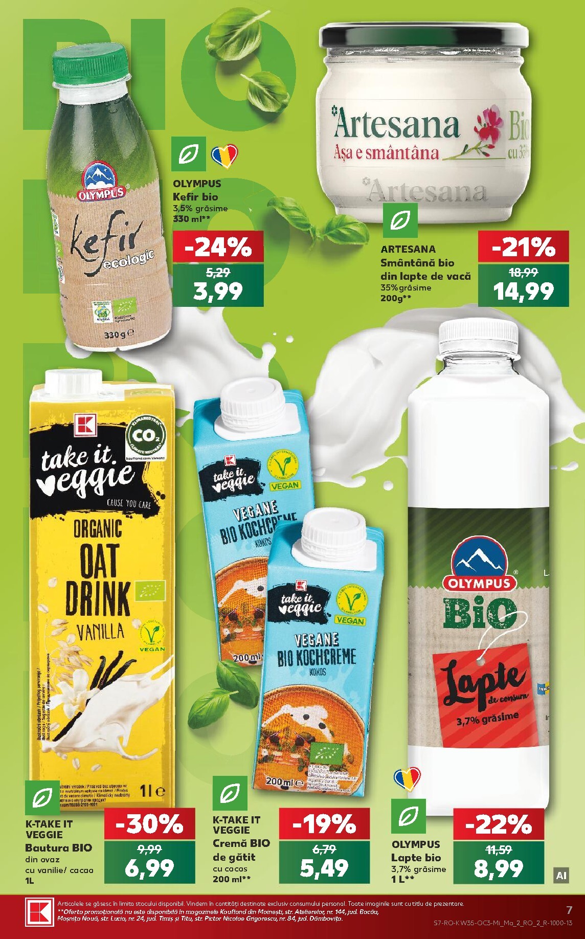 kaufland - Kaufland - Produse BIO pliante pentru săptămâna viitoare de la miercuri 26.08.2026 până la marți 01.09.2026 - page: 7