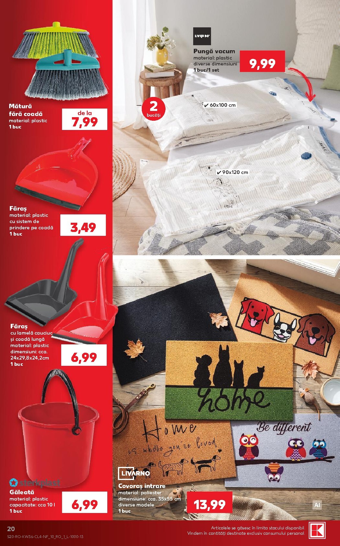 kaufland - Pliantele viitoare Kaufland - Nonfood valabil de la miercuri 02.09.2026 până la marți 08.09.2026 - page: 20