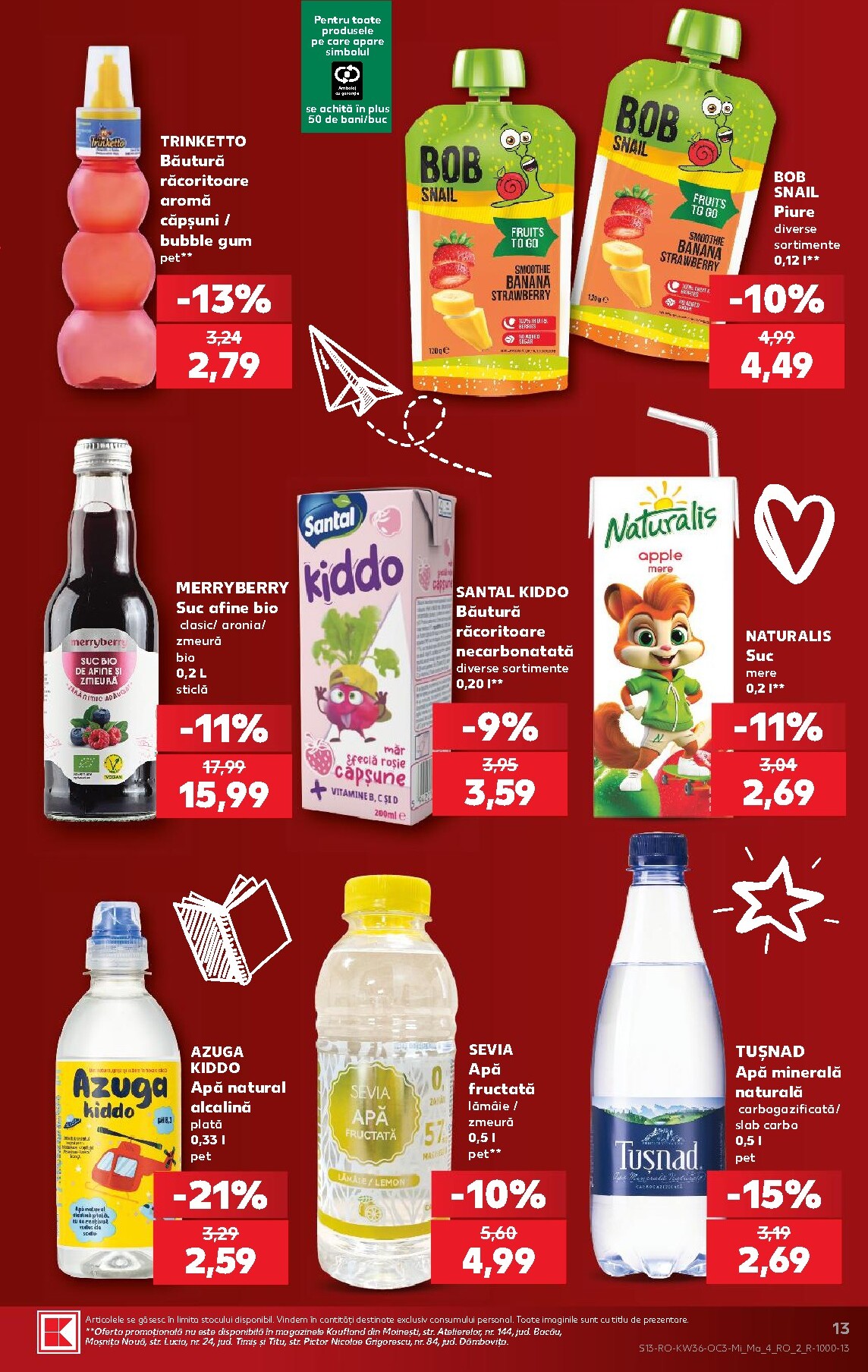 kaufland - Pliantele viitoare Kaufland valabil de la miercuri 02.09.2026 până la marți 08.09.2026 - page: 13