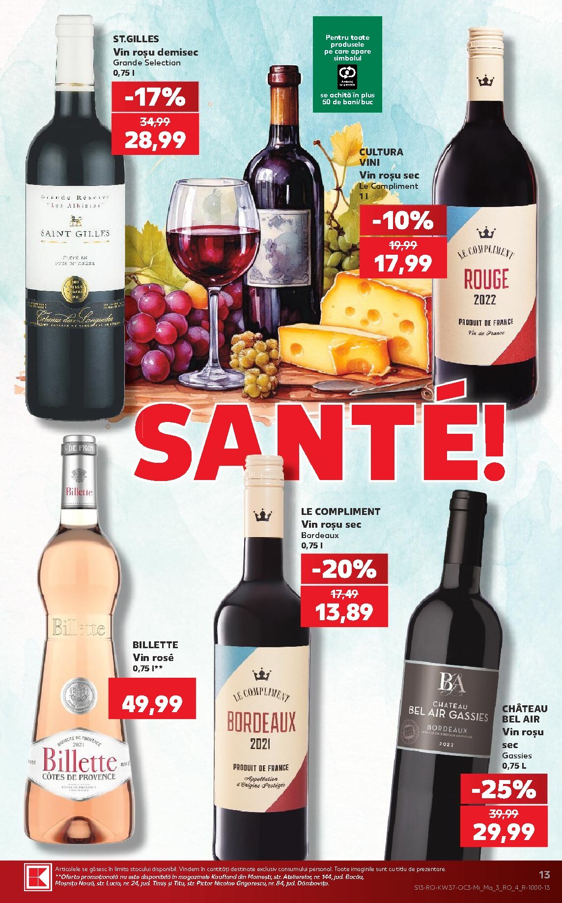 kaufland - Kaufland pliante pentru săptămâna viitoare de la miercuri 09.09.2026 până la marți 15.09.2026 - page: 13