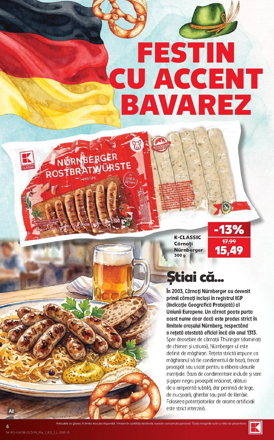 kaufland - Kaufland - Ieftin si bun pliante pentru săptămâna viitoare de la miercuri 16.09.2026 până la marți 22.09.2026 - page: 4
