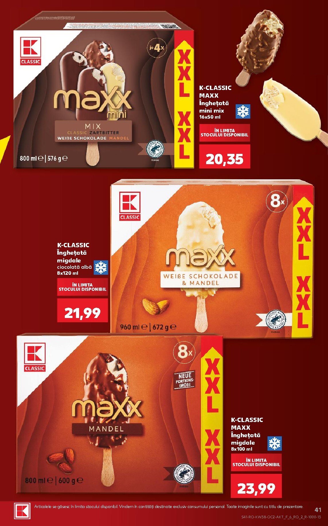 kaufland - Kaufland pliante pentru săptămâna viitoare de la miercuri 16.09.2026 până la marți 22.09.2026 - page: 41