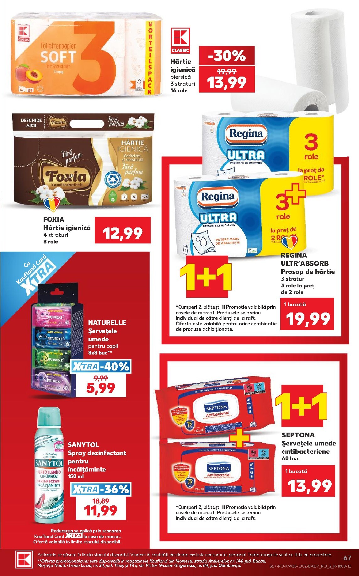 kaufland - Kaufland pliante pentru săptămâna viitoare de la miercuri 16.09.2026 până la marți 22.09.2026 - page: 67