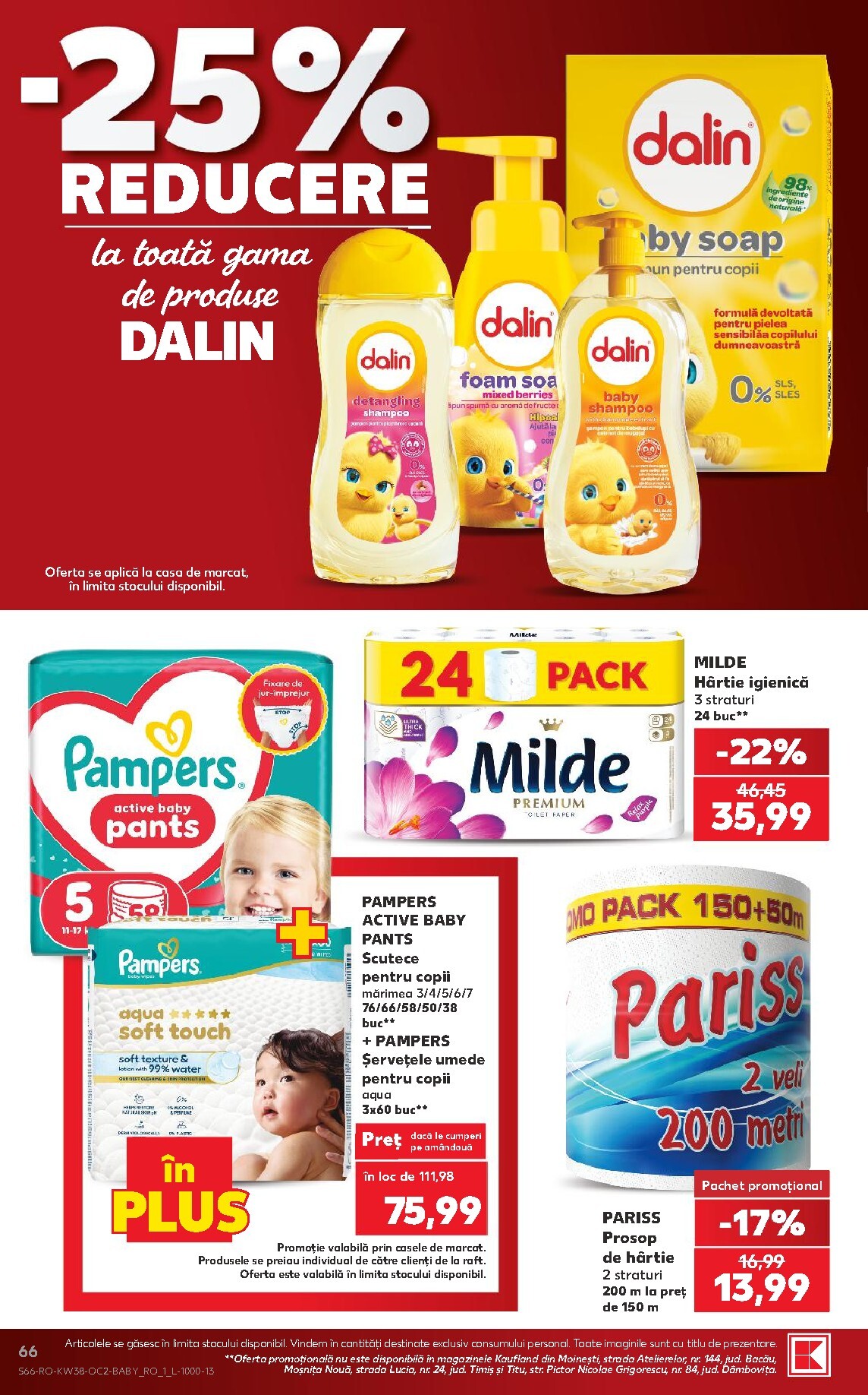 kaufland - Kaufland pliante pentru săptămâna viitoare de la miercuri 16.09.2026 până la marți 22.09.2026 - page: 66