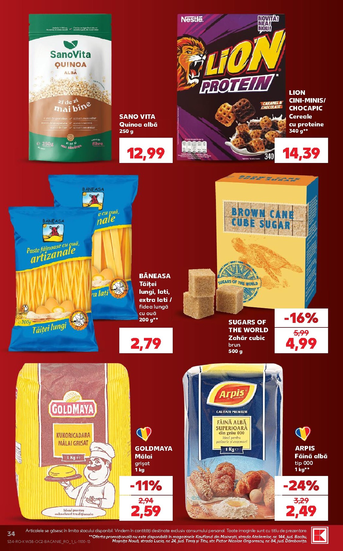 kaufland - Kaufland pliante pentru săptămâna viitoare de la miercuri 16.09.2026 până la marți 22.09.2026 - page: 34