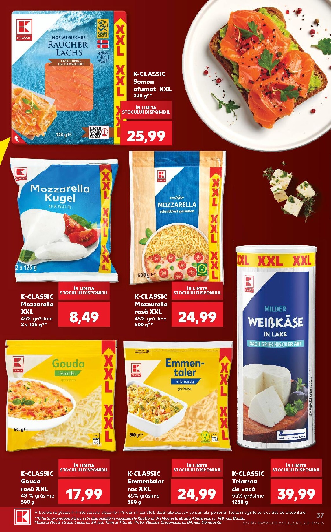 kaufland - Kaufland pliante pentru săptămâna viitoare de la miercuri 16.09.2026 până la marți 22.09.2026 - page: 37