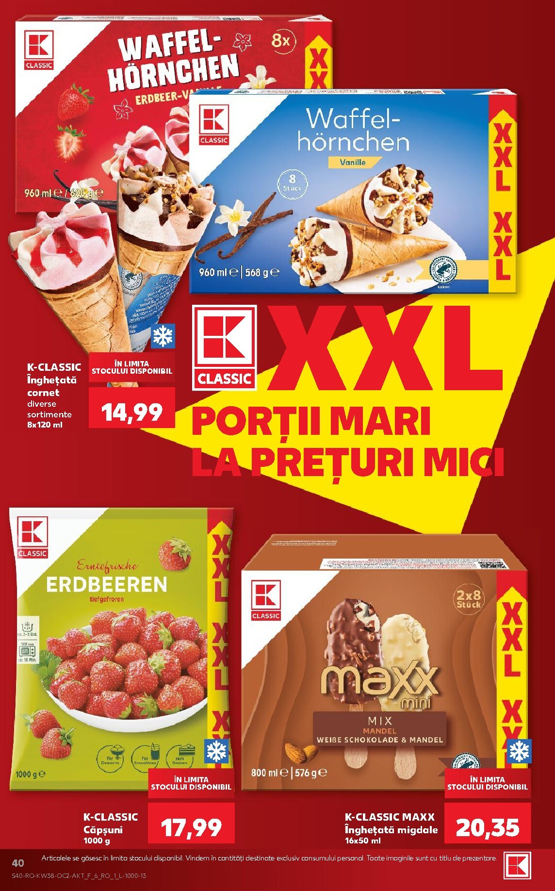 kaufland - Kaufland pliante pentru săptămâna viitoare de la miercuri 16.09.2026 până la marți 22.09.2026 - page: 40