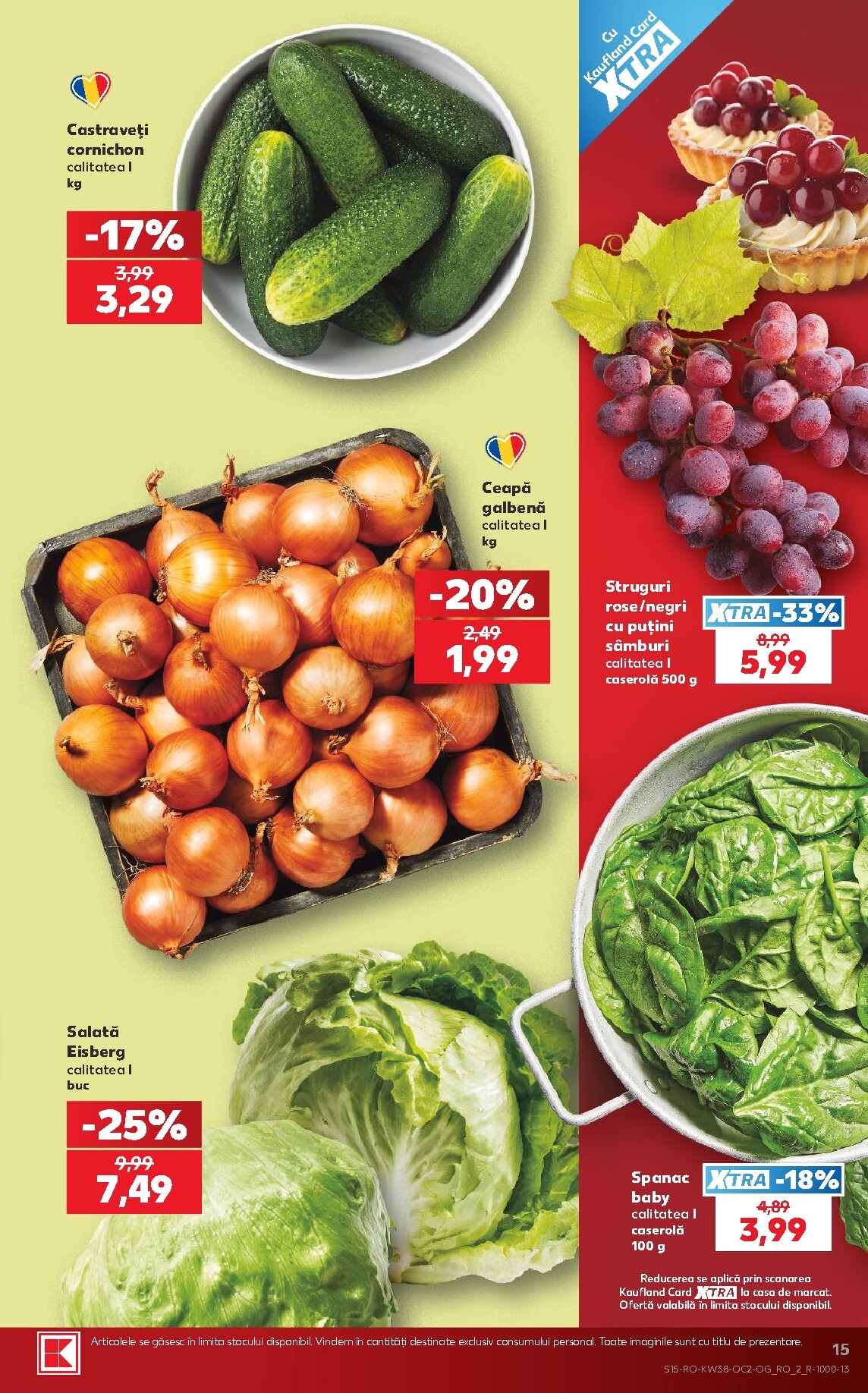 kaufland - Kaufland pliante pentru săptămâna viitoare de la miercuri 16.09.2026 până la marți 22.09.2026 - page: 15