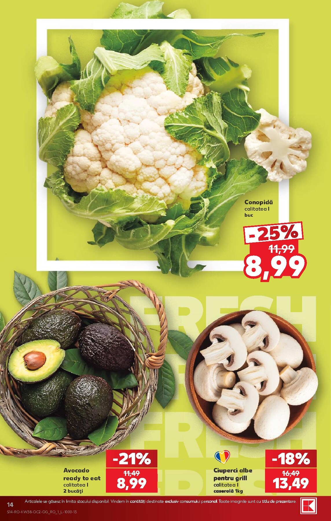 kaufland - Kaufland pliante pentru săptămâna viitoare de la miercuri 16.09.2026 până la marți 22.09.2026 - page: 14