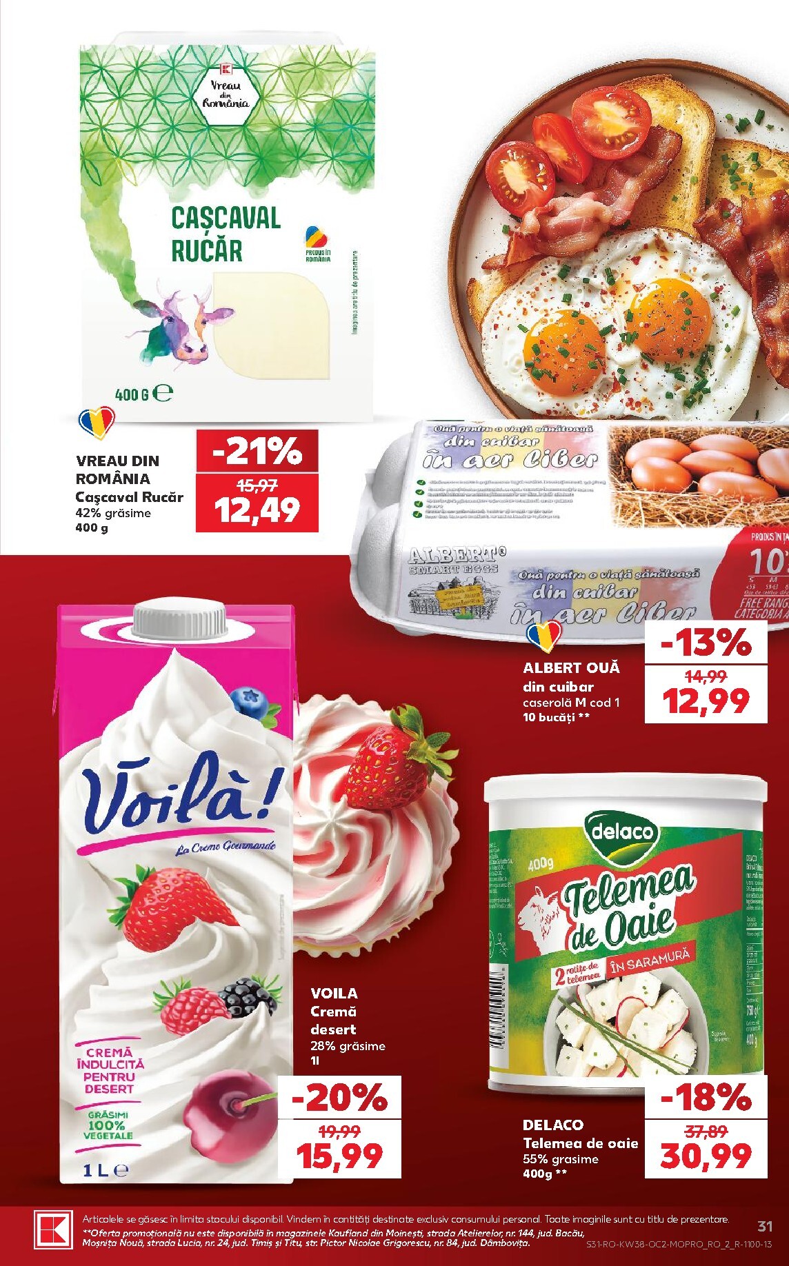 kaufland - Kaufland pliante pentru săptămâna viitoare de la miercuri 16.09.2026 până la marți 22.09.2026 - page: 31
