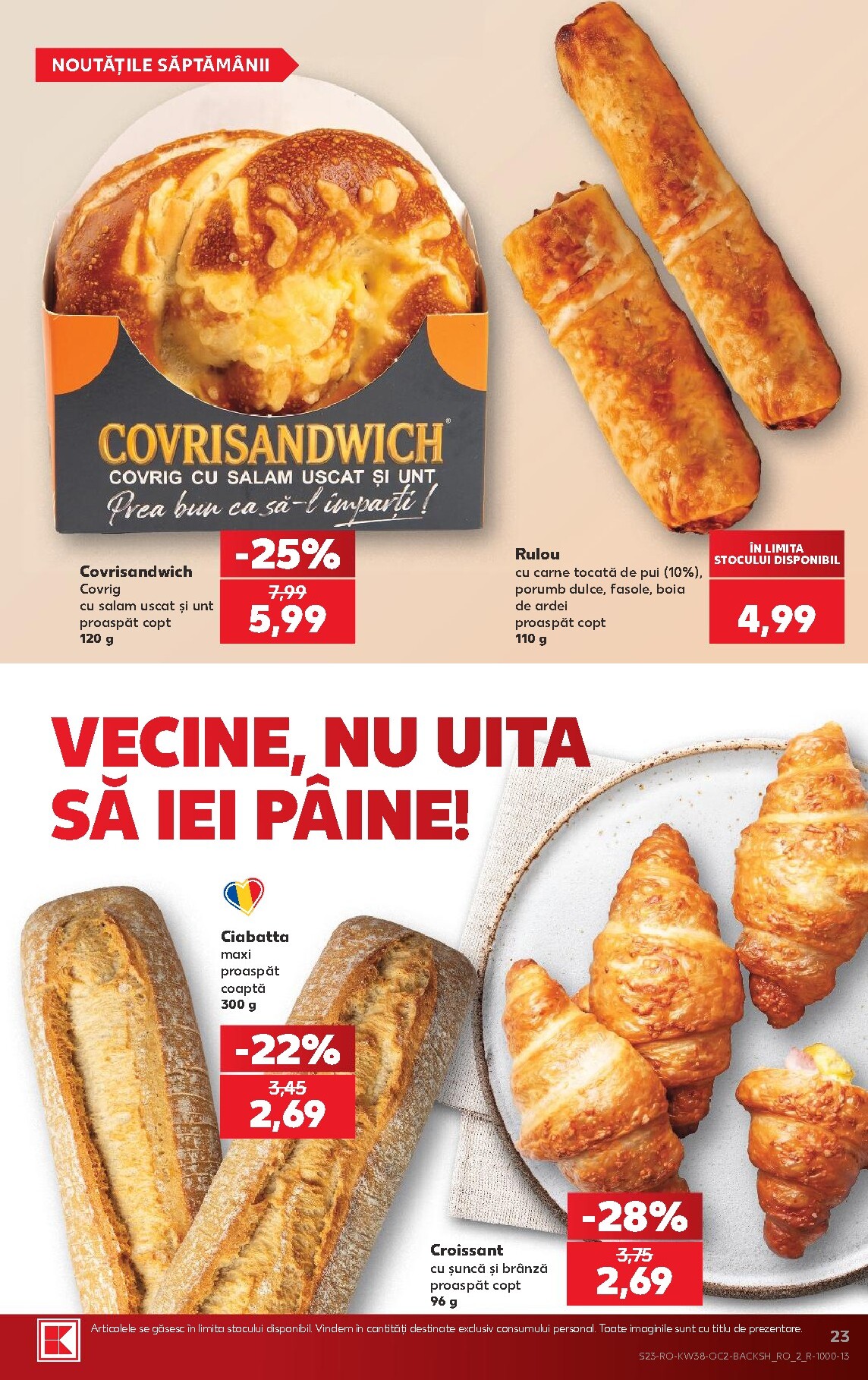 kaufland - Kaufland pliante pentru săptămâna viitoare de la miercuri 16.09.2026 până la marți 22.09.2026 - page: 23