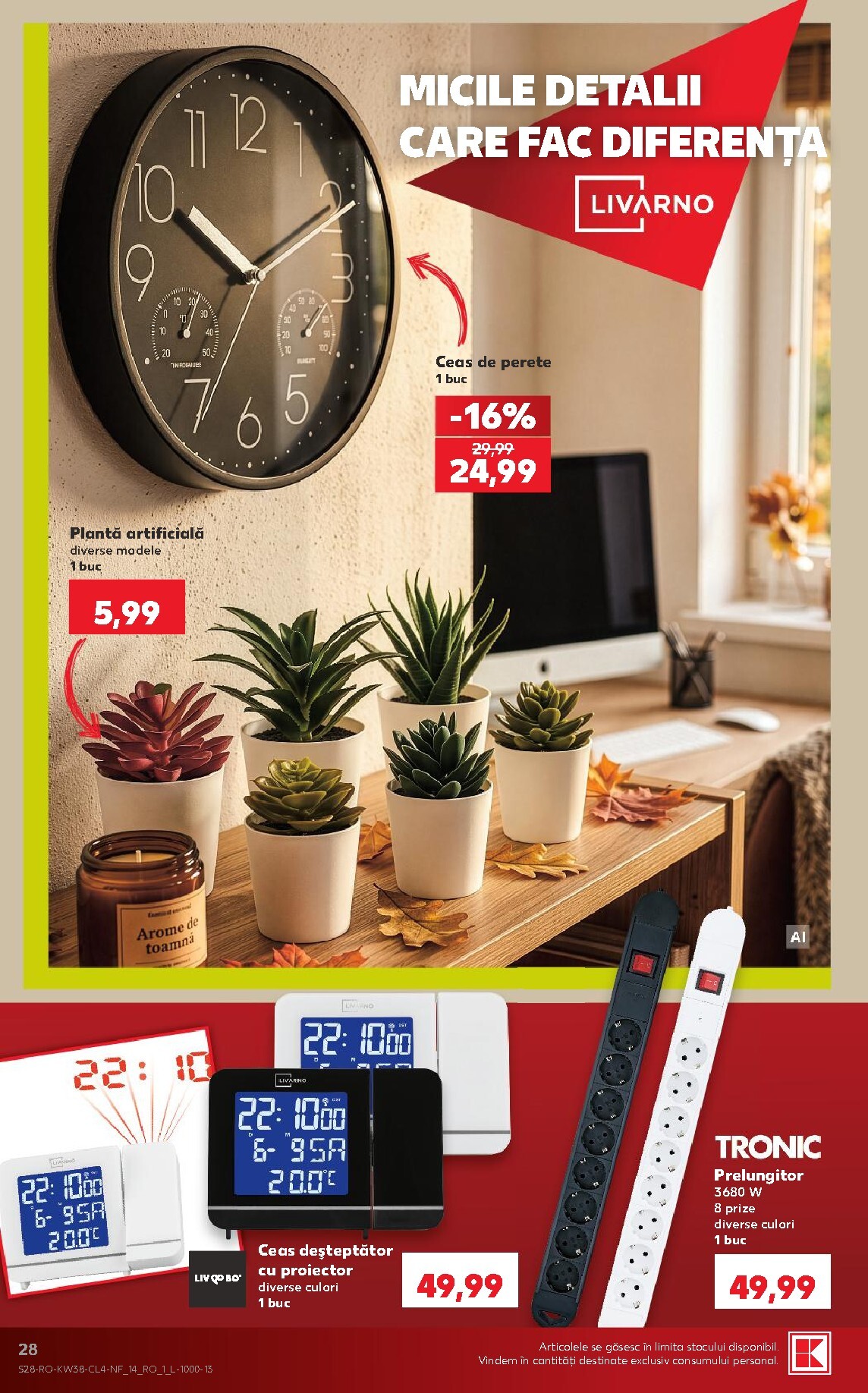 kaufland - Kaufland - Nonfood pliante pentru săptămâna viitoare de la miercuri 16.09.2026 până la marți 22.09.2026 - page: 28