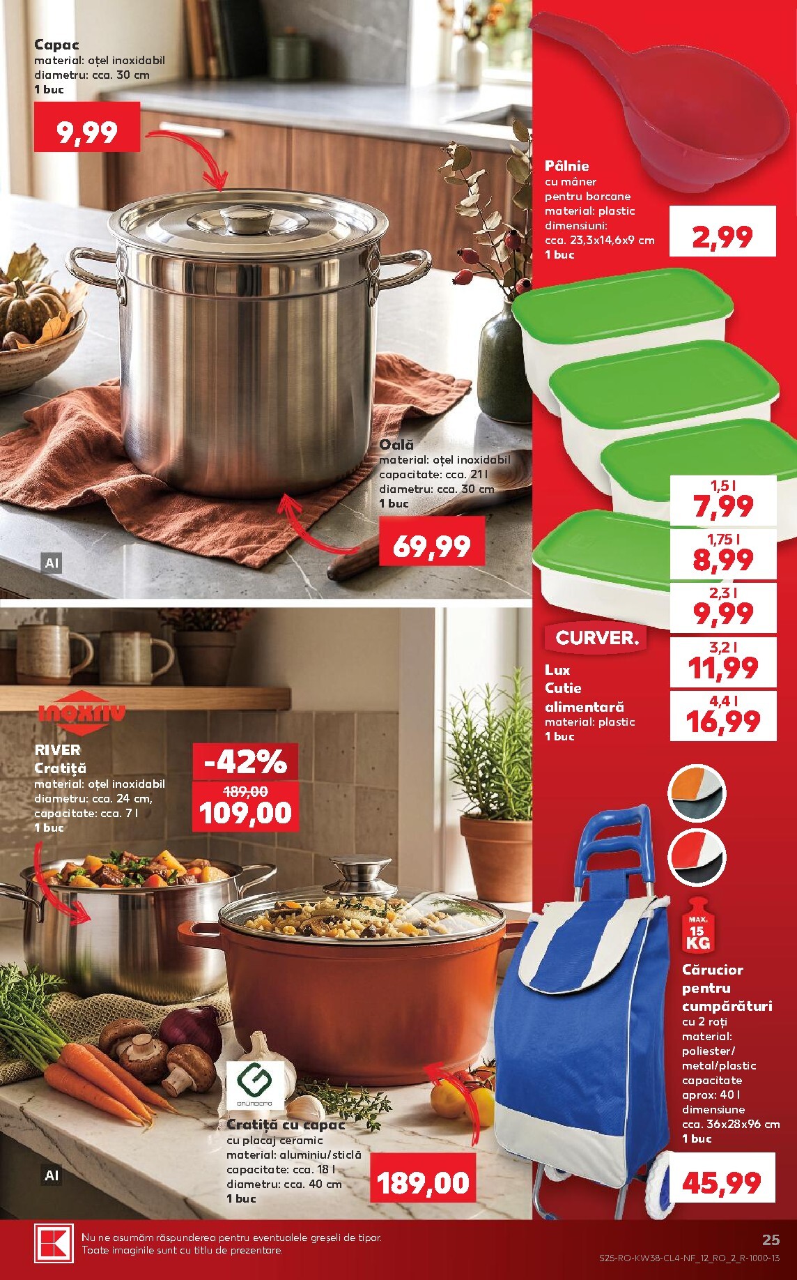 kaufland - Kaufland - Nonfood pliante pentru săptămâna viitoare de la miercuri 16.09.2026 până la marți 22.09.2026 - page: 25