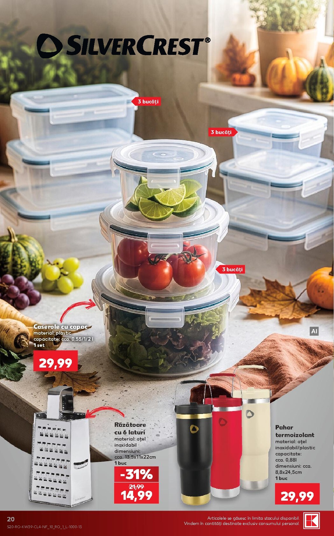 kaufland - Kaufland pliante pentru săptămâna viitoare de la miercuri 23.09.2026 până la marți 29.09.2026 - page: 20