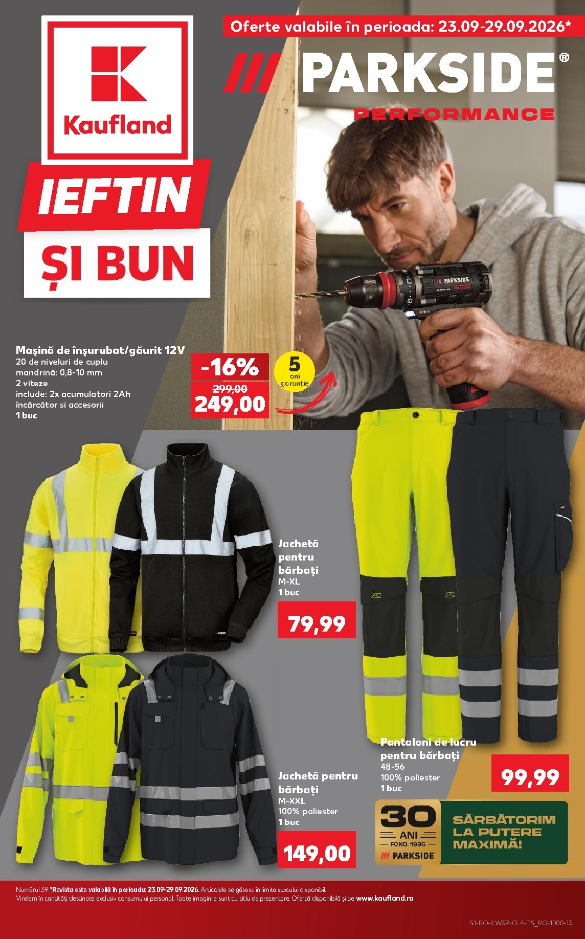 kaufland - Kaufland pliante pentru săptămâna viitoare de la miercuri 23.09.2026 până la marți 29.09.2026