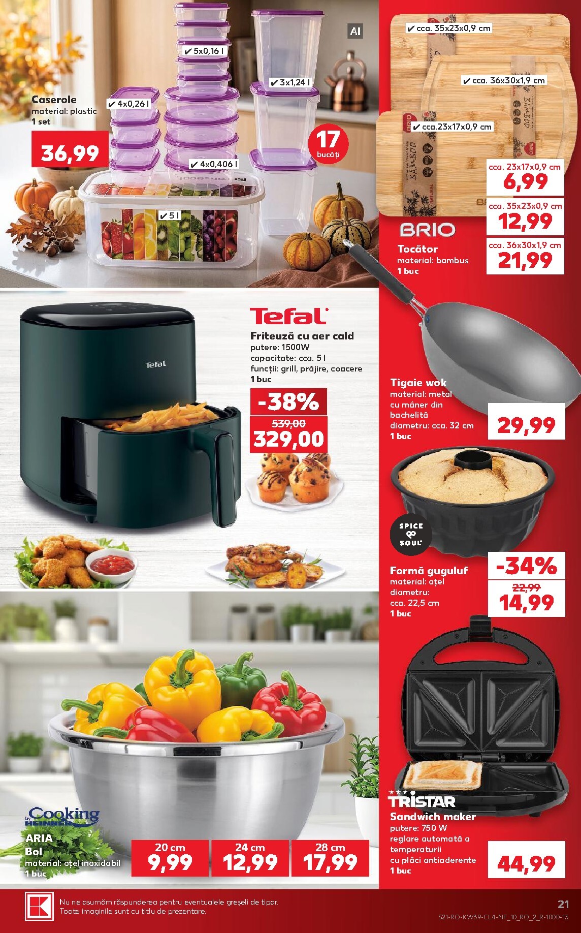 kaufland - Kaufland pliante pentru săptămâna viitoare de la miercuri 23.09.2026 până la marți 29.09.2026 - page: 21