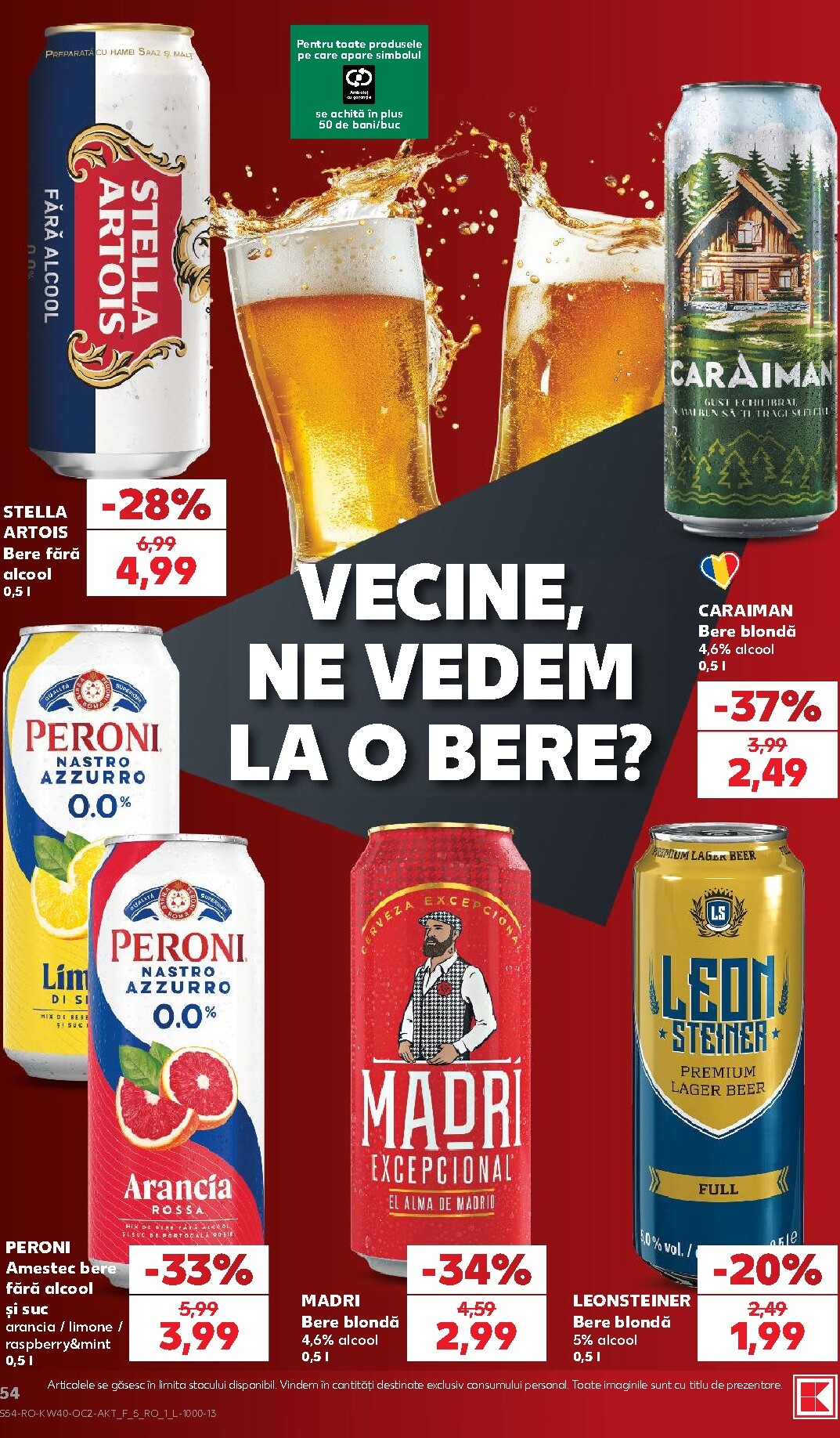kaufland - Kaufland pliante pentru săptămâna viitoare de la miercuri 30.09.2026 până la marți 06.10.2026 - page: 54