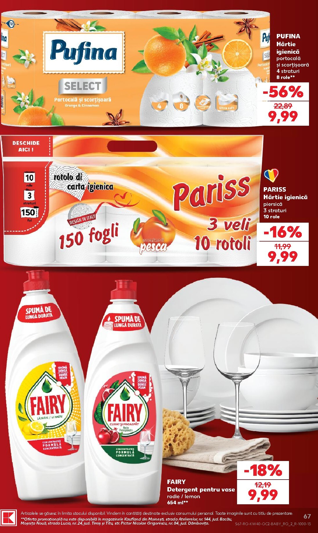 kaufland - Kaufland pliante pentru săptămâna viitoare de la miercuri 30.09.2026 până la marți 06.10.2026 - page: 67