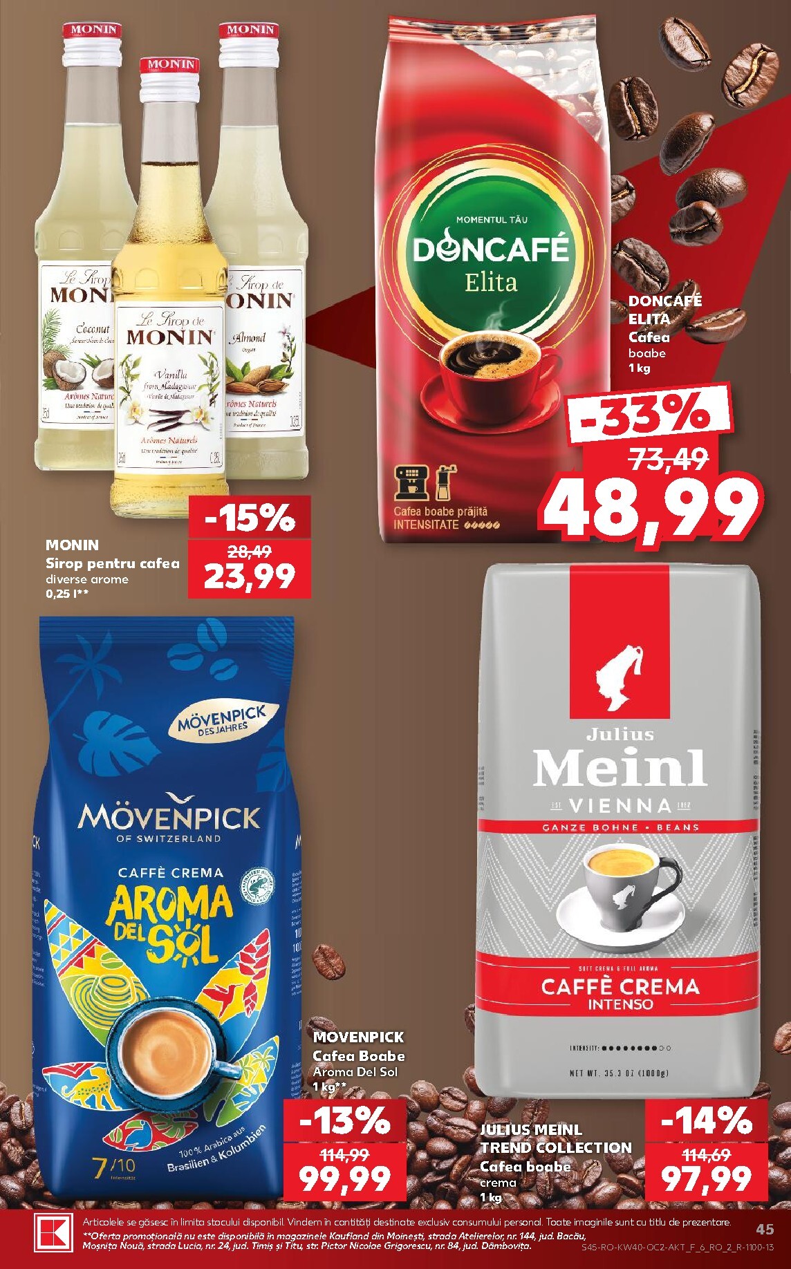 kaufland - Kaufland pliante pentru săptămâna viitoare de la miercuri 30.09.2026 până la marți 06.10.2026 - page: 45