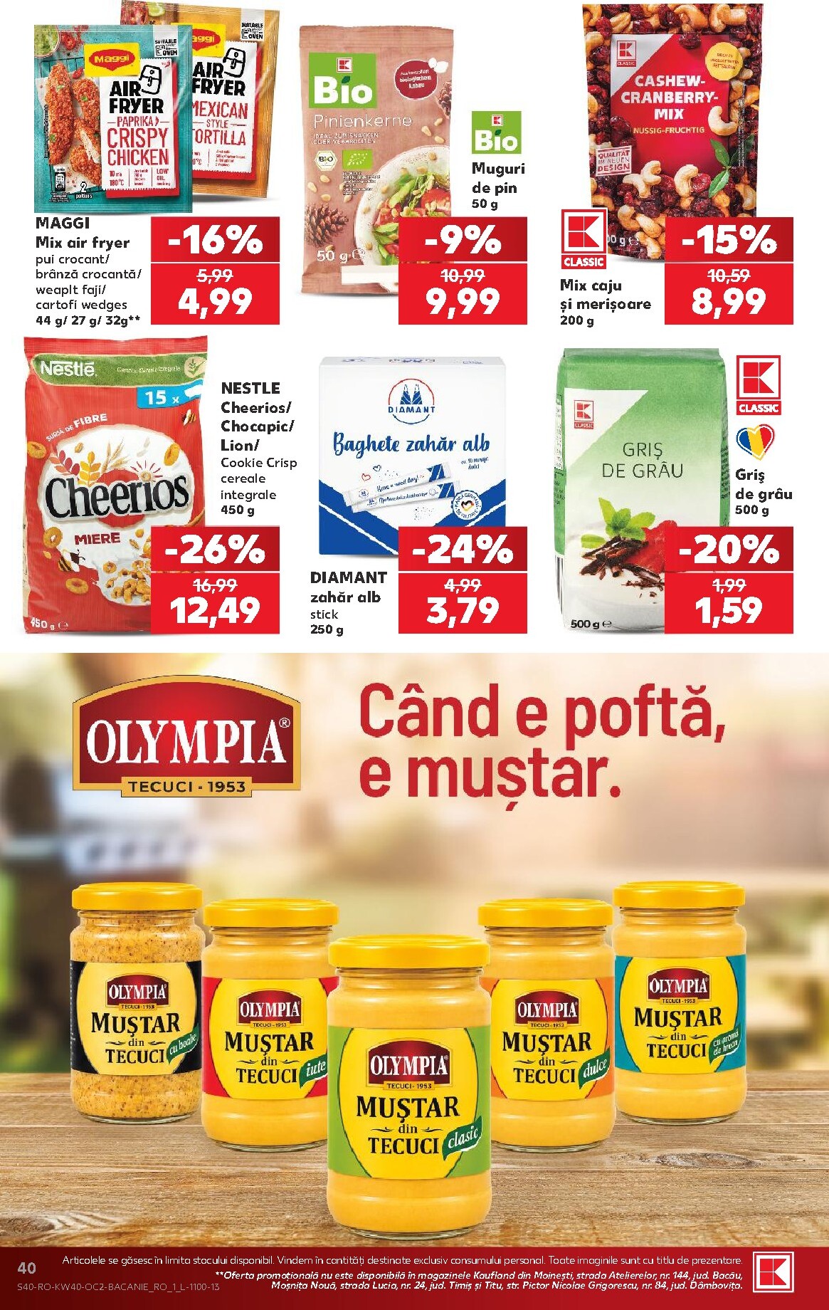 kaufland - Kaufland pliante pentru săptămâna viitoare de la miercuri 30.09.2026 până la marți 06.10.2026 - page: 40