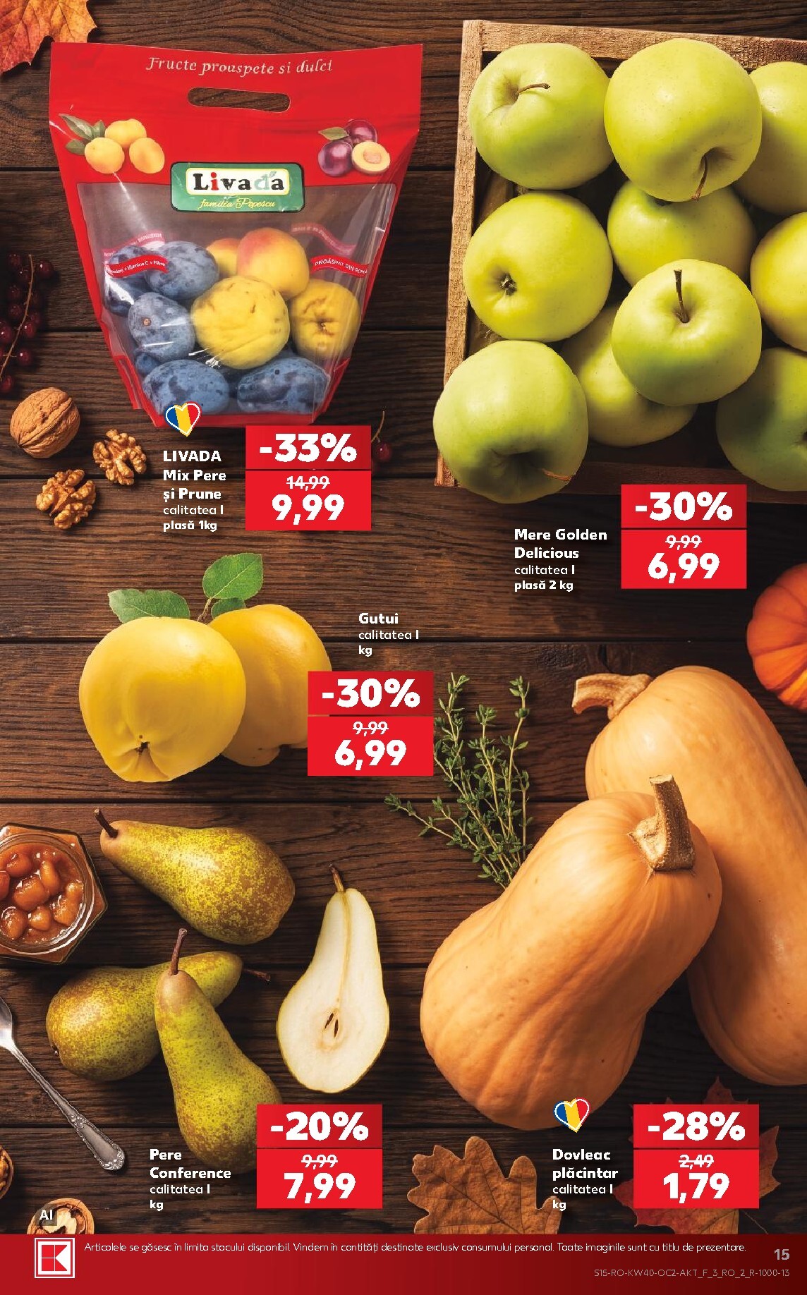 kaufland - Kaufland pliante pentru săptămâna viitoare de la miercuri 30.09.2026 până la marți 06.10.2026 - page: 15