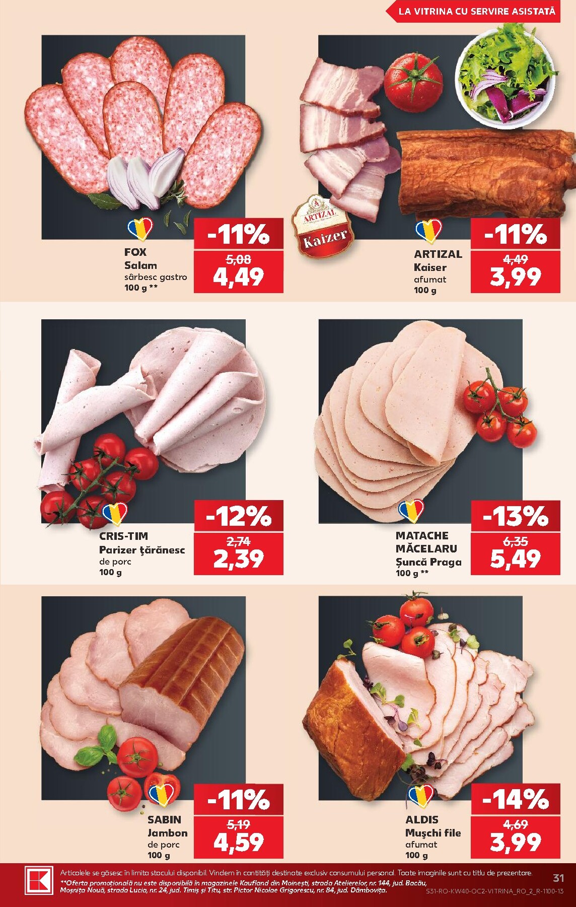kaufland - Kaufland pliante pentru săptămâna viitoare de la miercuri 30.09.2026 până la marți 06.10.2026 - page: 31