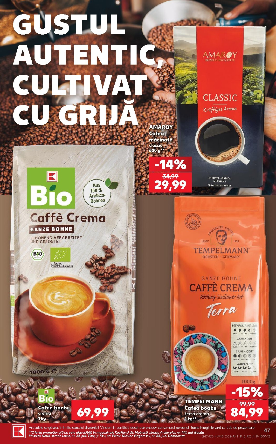 kaufland - Kaufland pliante pentru săptămâna viitoare de la miercuri 30.09.2026 până la marți 06.10.2026 - page: 47