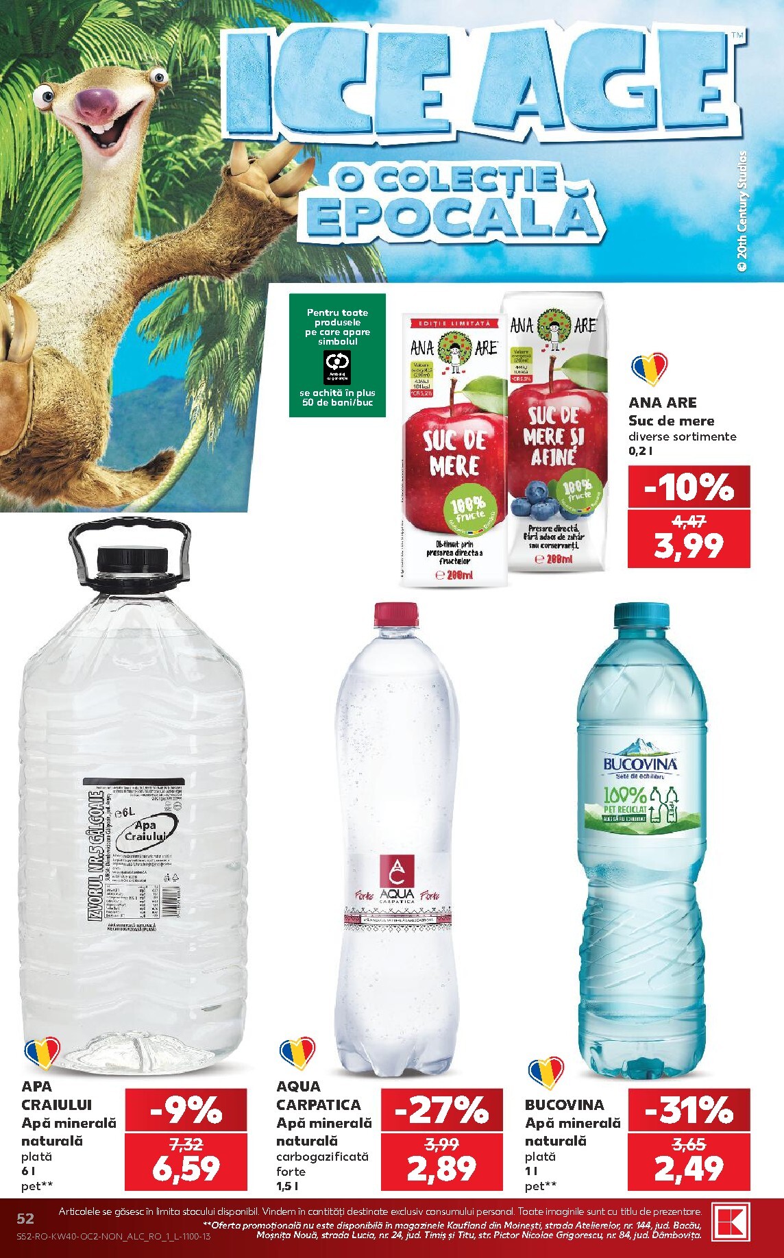 kaufland - Kaufland pliante pentru săptămâna viitoare de la miercuri 30.09.2026 până la marți 06.10.2026 - page: 52