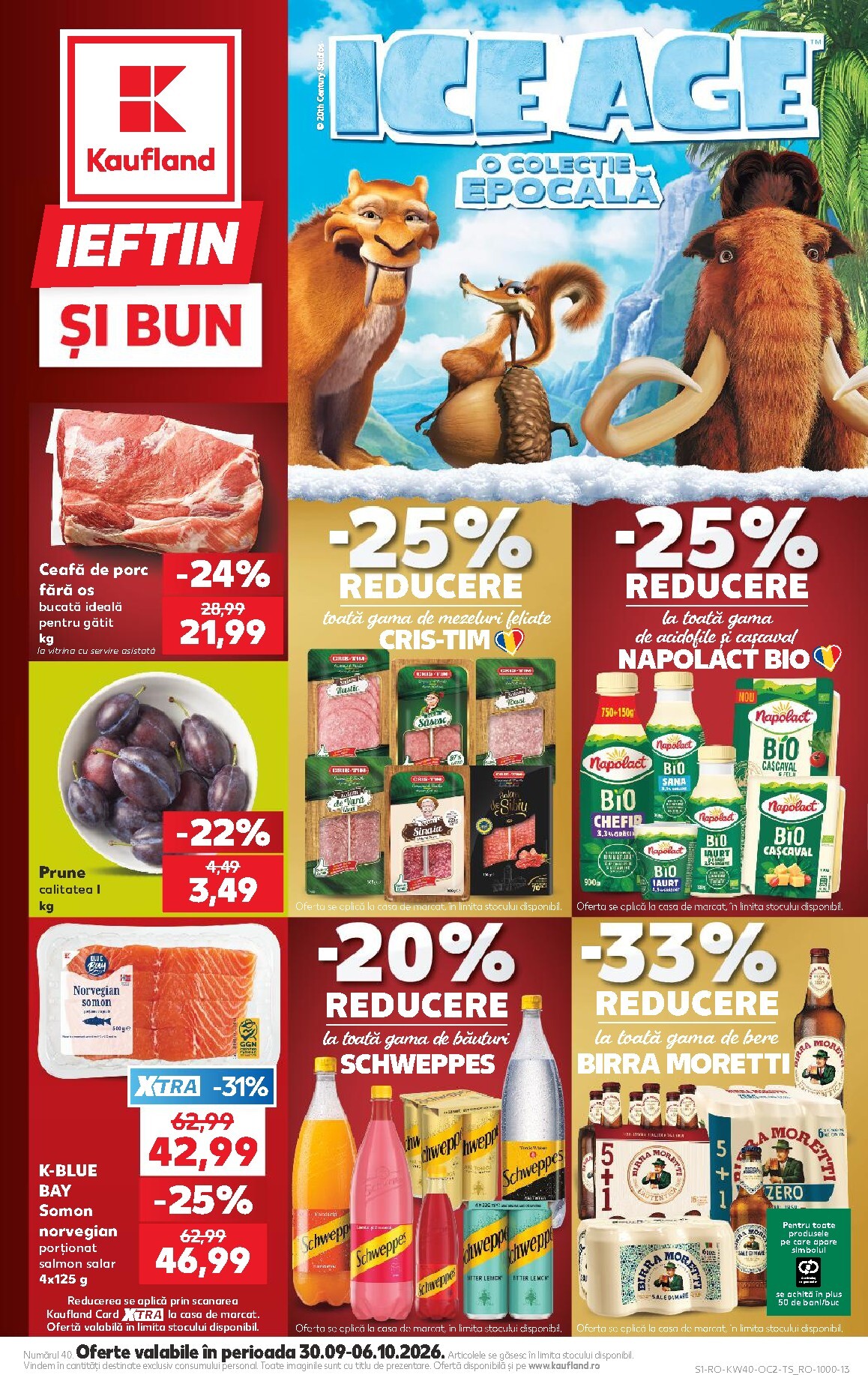 kaufland - Kaufland pliante pentru săptămâna viitoare de la miercuri 30.09.2026 până la marți 06.10.2026