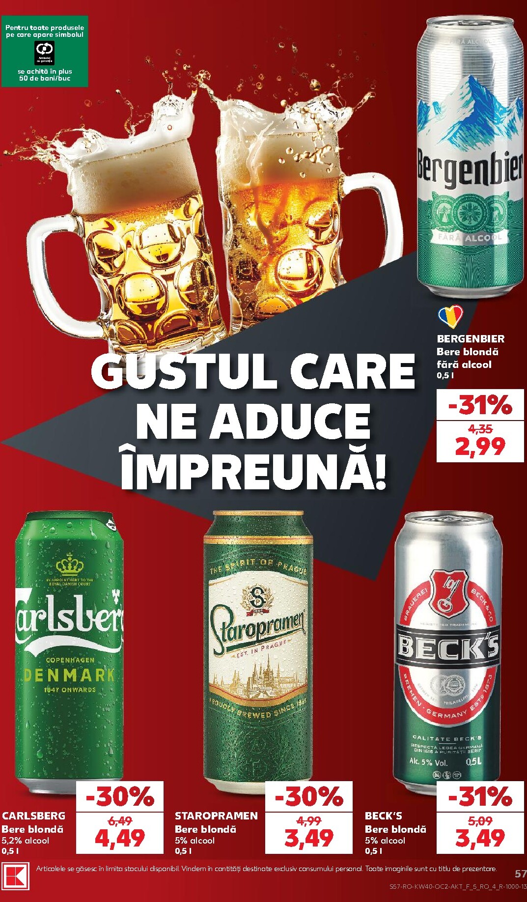 kaufland - Kaufland pliante pentru săptămâna viitoare de la miercuri 30.09.2026 până la marți 06.10.2026 - page: 57