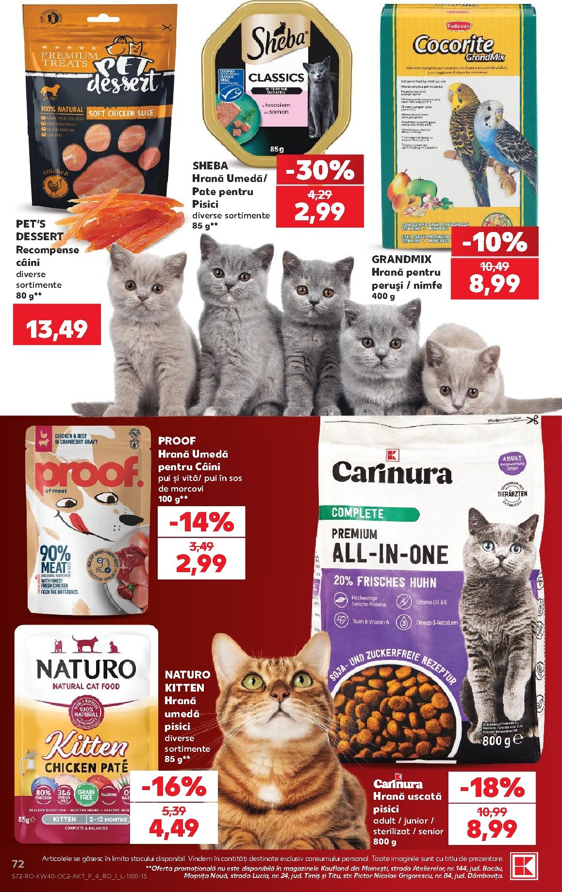kaufland - Kaufland pliante pentru săptămâna viitoare de la miercuri 30.09.2026 până la marți 06.10.2026 - page: 72