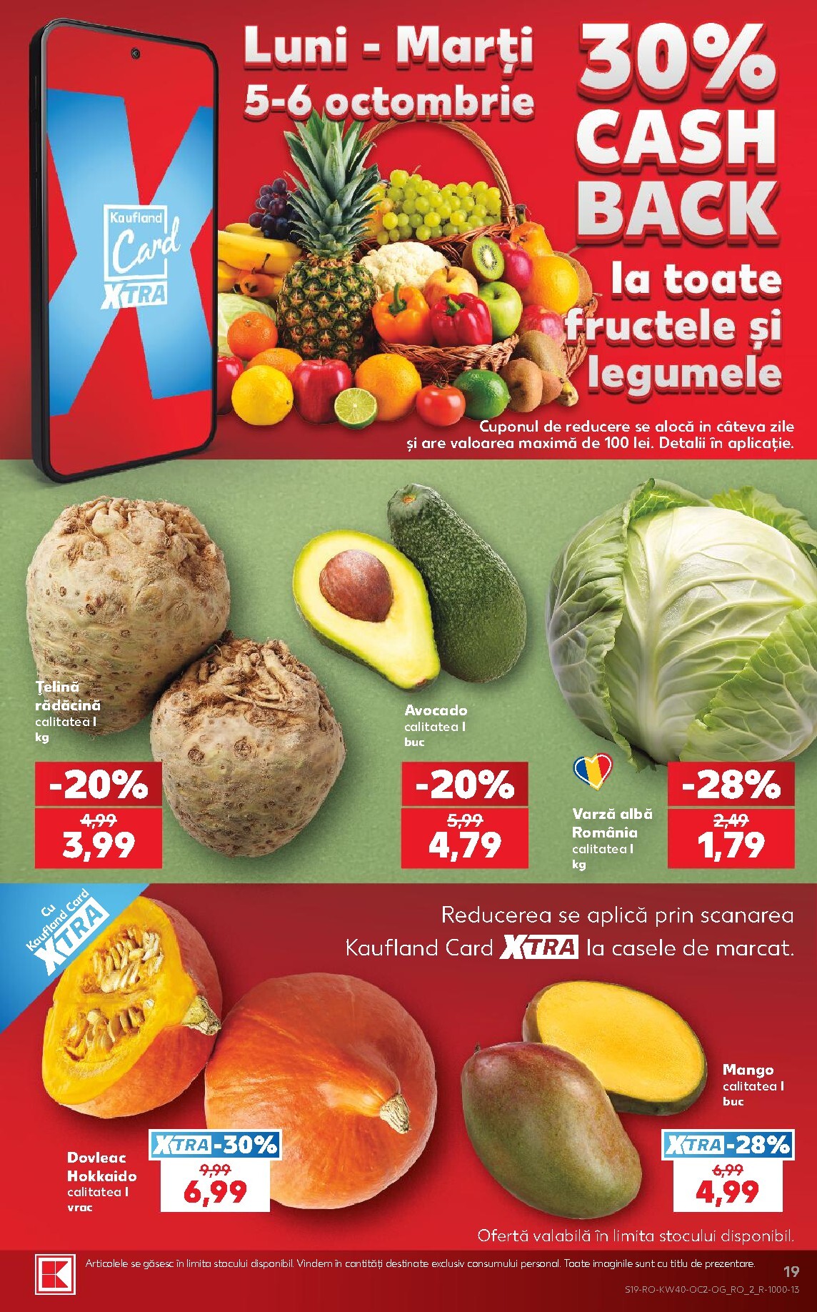 kaufland - Kaufland pliante pentru săptămâna viitoare de la miercuri 30.09.2026 până la marți 06.10.2026 - page: 19