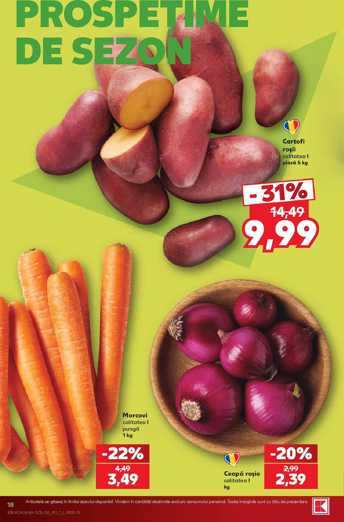 kaufland - Kaufland pliante pentru săptămâna viitoare de la miercuri 30.09.2026 până la marți 06.10.2026 - page: 18