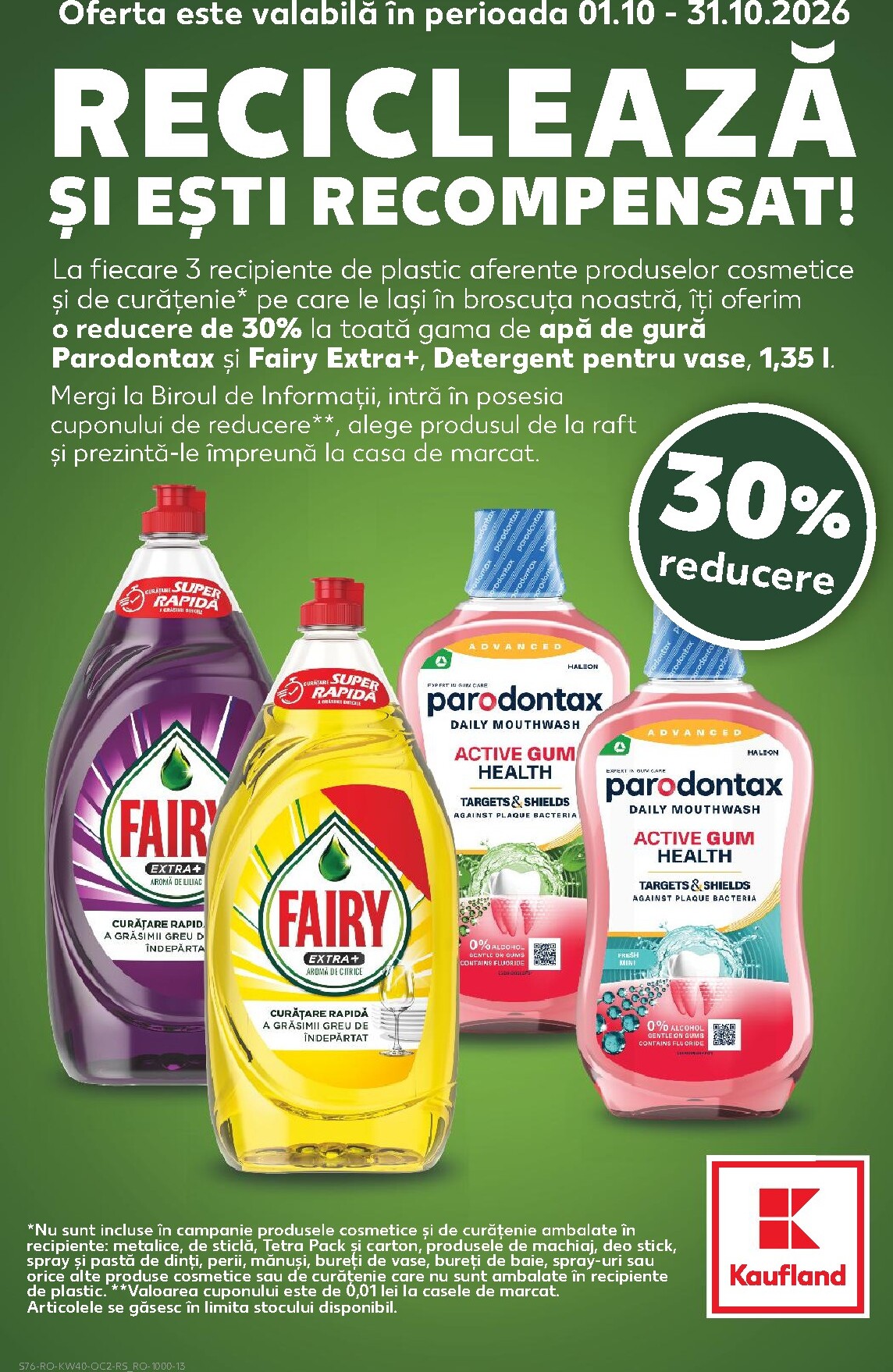 kaufland - Kaufland pliante pentru săptămâna viitoare de la miercuri 30.09.2026 până la marți 06.10.2026 - page: 76