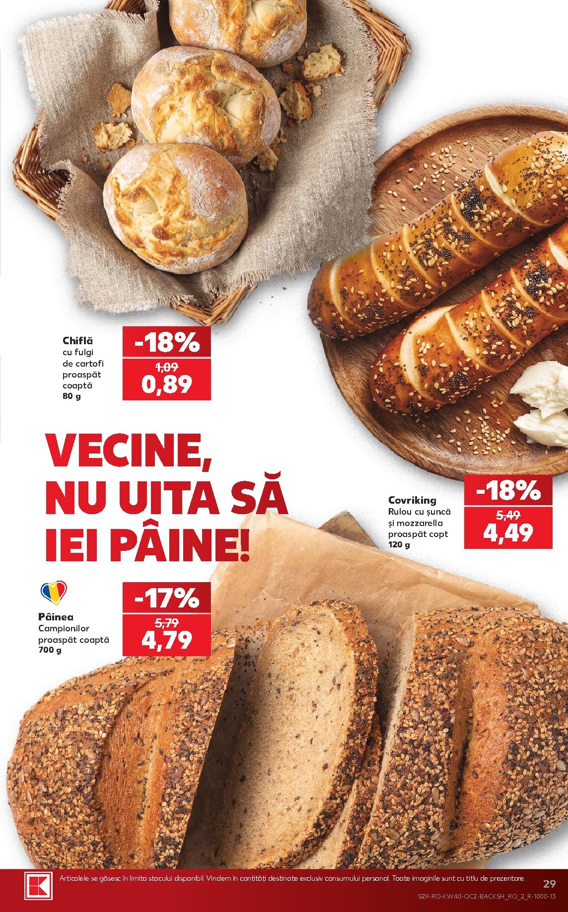 kaufland - Kaufland pliante pentru săptămâna viitoare de la miercuri 30.09.2026 până la marți 06.10.2026 - page: 29