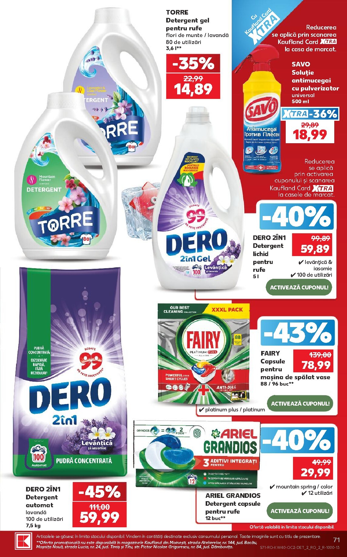 kaufland - Kaufland pliante pentru săptămâna viitoare de la miercuri 30.09.2026 până la marți 06.10.2026 - page: 71
