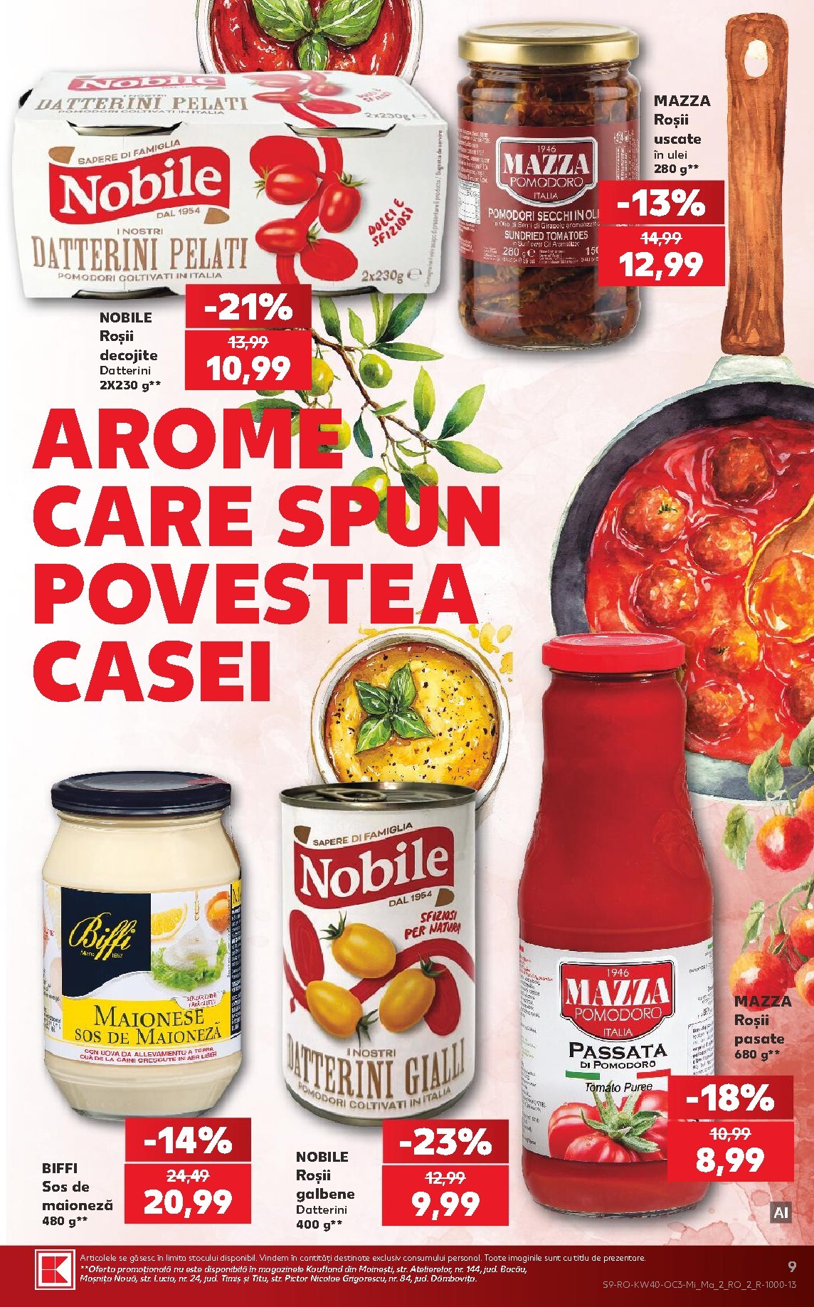 kaufland - Kaufland - Ciao Italia pliante pentru săptămâna viitoare de la miercuri 30.09.2026 până la marți 06.10.2026 - page: 9