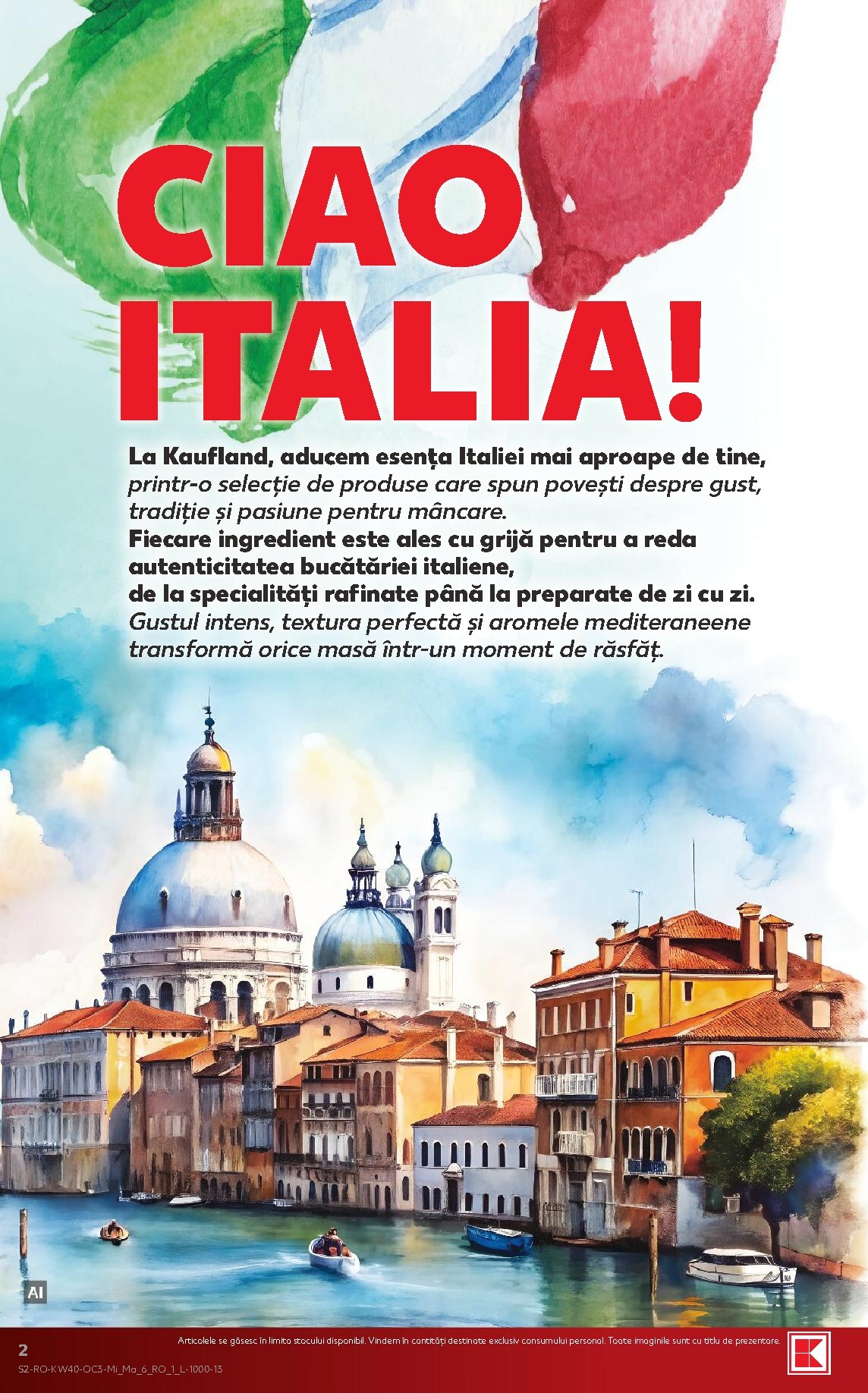 kaufland - Kaufland - Ciao Italia pliante pentru săptămâna viitoare de la miercuri 30.09.2026 până la marți 06.10.2026 - page: 2