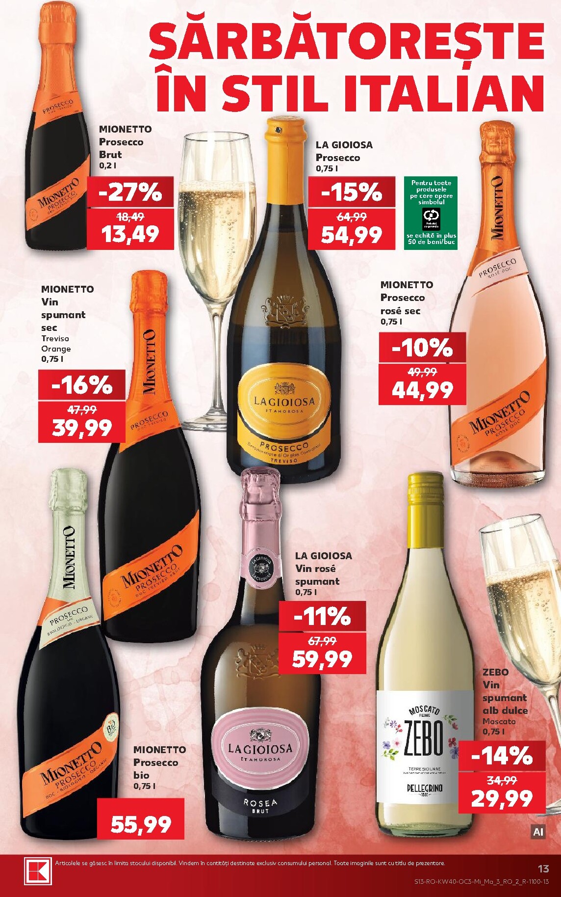 kaufland - Kaufland - Ciao Italia pliante pentru săptămâna viitoare de la miercuri 30.09.2026 până la marți 06.10.2026 - page: 13