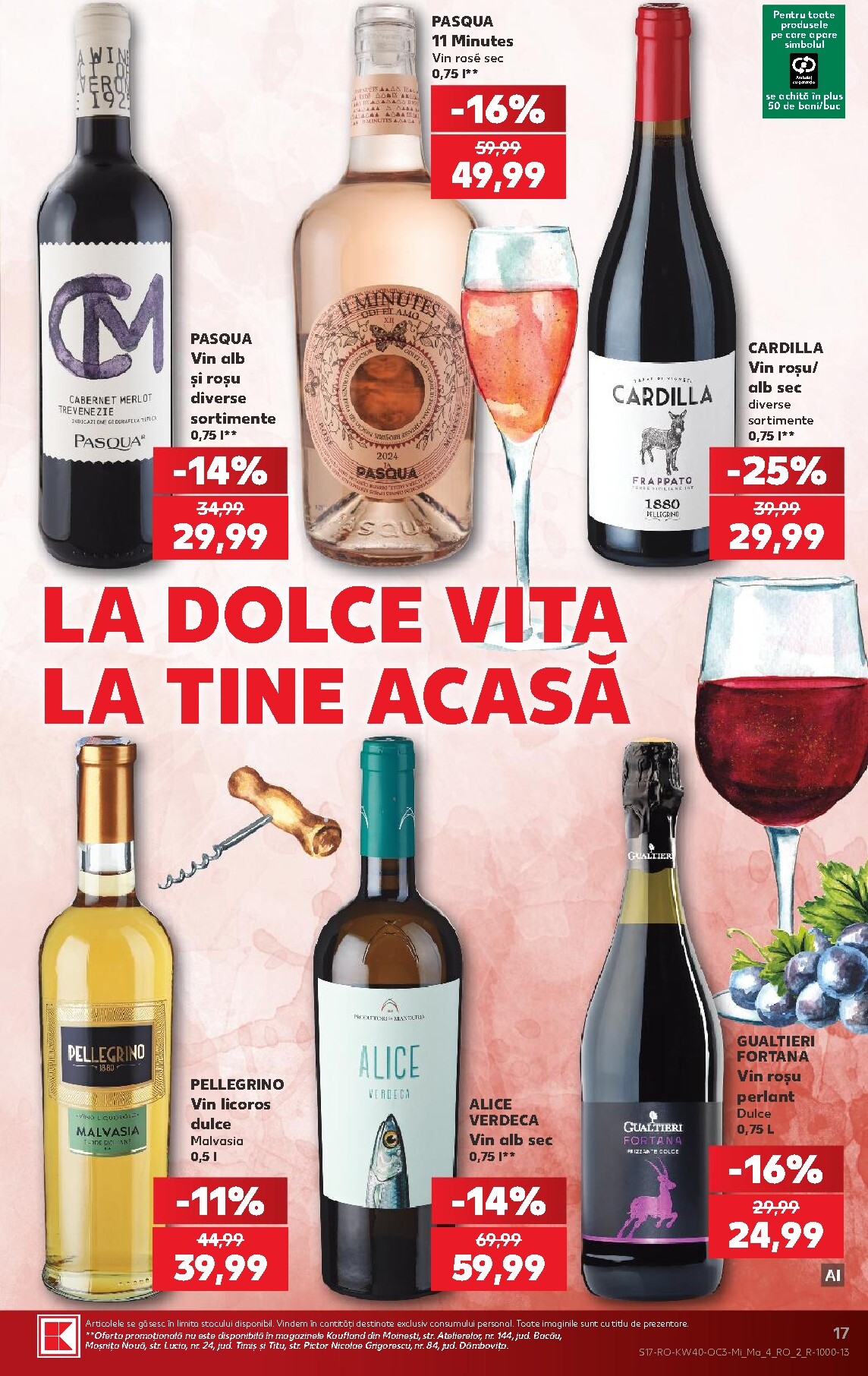 kaufland - Kaufland - Ciao Italia pliante pentru săptămâna viitoare de la miercuri 30.09.2026 până la marți 06.10.2026 - page: 17