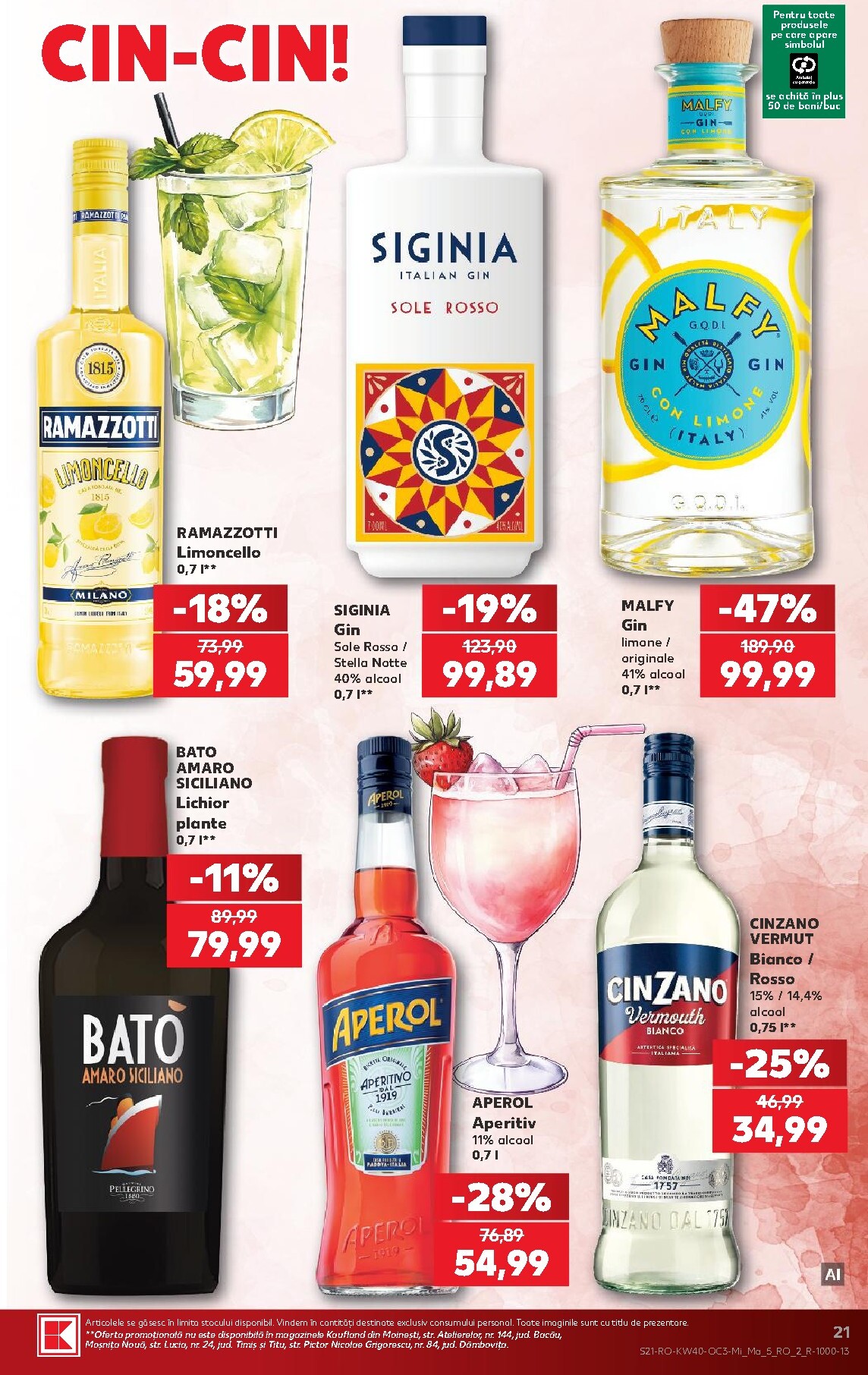 kaufland - Kaufland - Ciao Italia pliante pentru săptămâna viitoare de la miercuri 30.09.2026 până la marți 06.10.2026 - page: 21