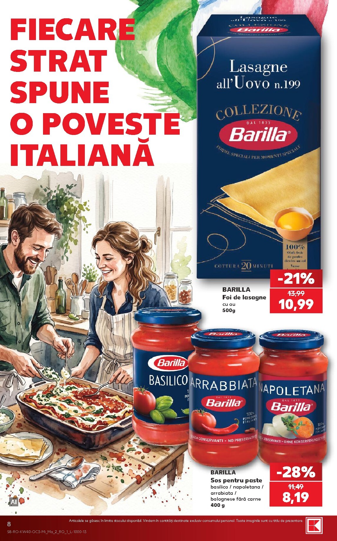 kaufland - Kaufland - Ciao Italia pliante pentru săptămâna viitoare de la miercuri 30.09.2026 până la marți 06.10.2026 - page: 8