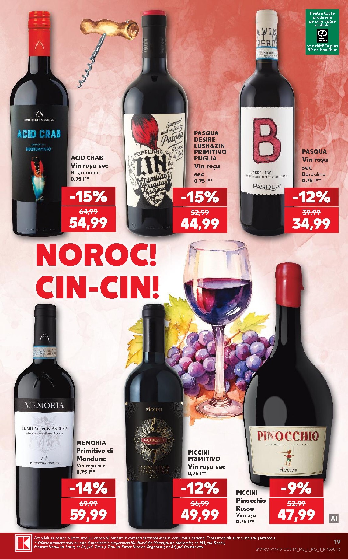 kaufland - Kaufland - Ciao Italia pliante pentru săptămâna viitoare de la miercuri 30.09.2026 până la marți 06.10.2026 - page: 19