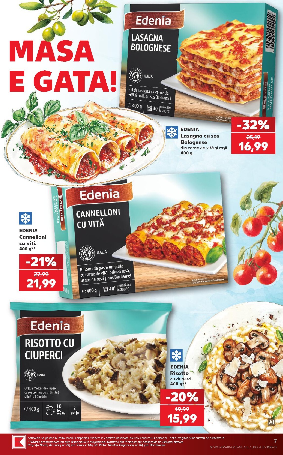 kaufland - Kaufland - Ciao Italia pliante pentru săptămâna viitoare de la miercuri 30.09.2026 până la marți 06.10.2026 - page: 7