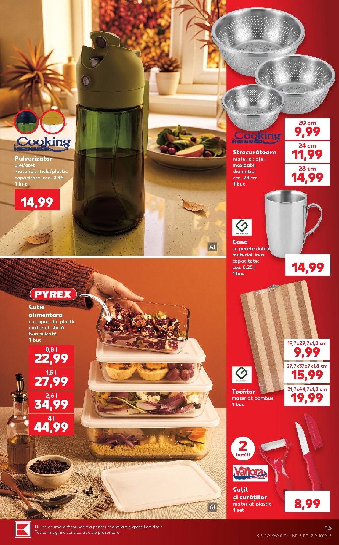 kaufland - Kaufland - Nonfood pliante pentru săptămâna viitoare de la miercuri 30.09.2026 până la marți 06.10.2026 - page: 15